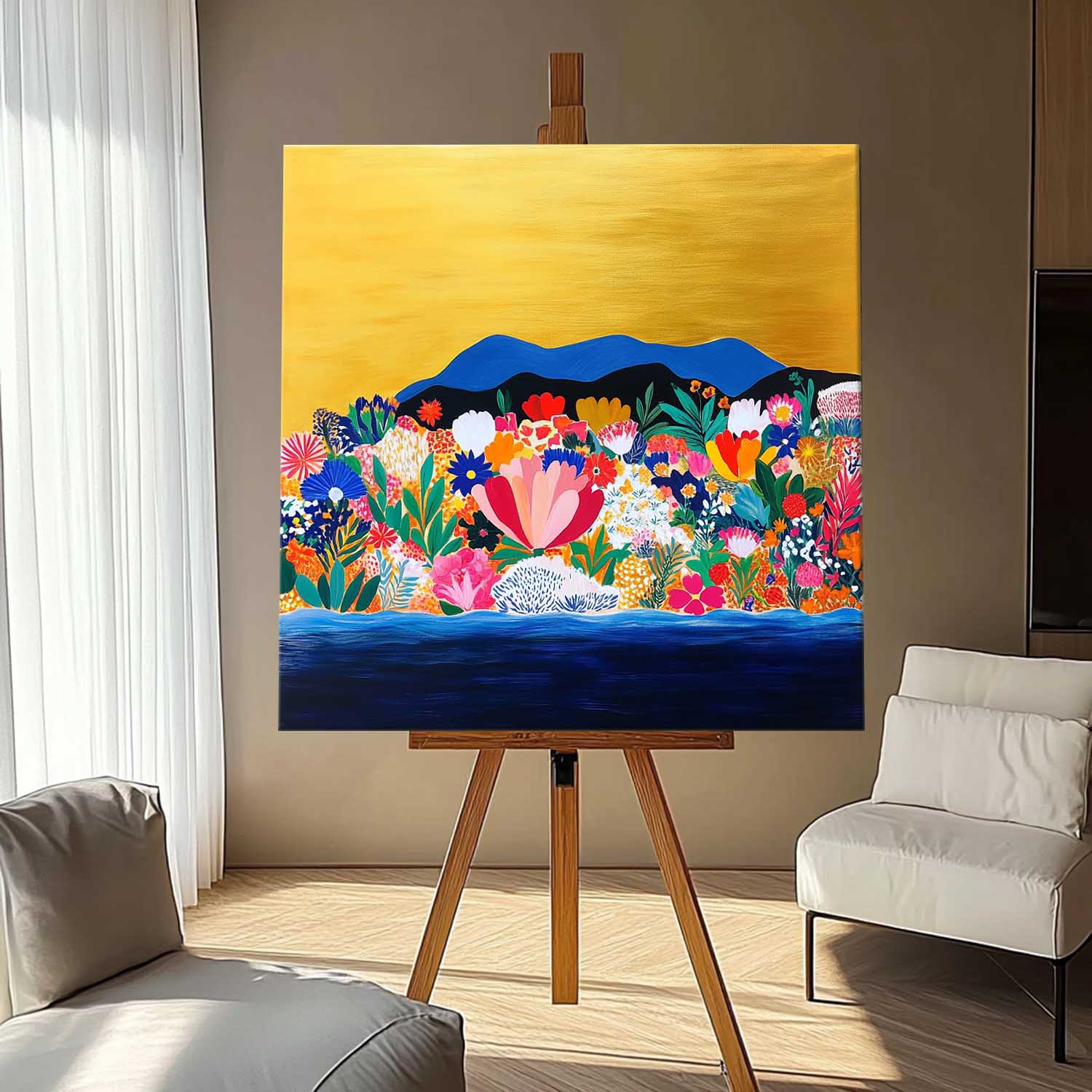 Flower Canvas Art #FL239