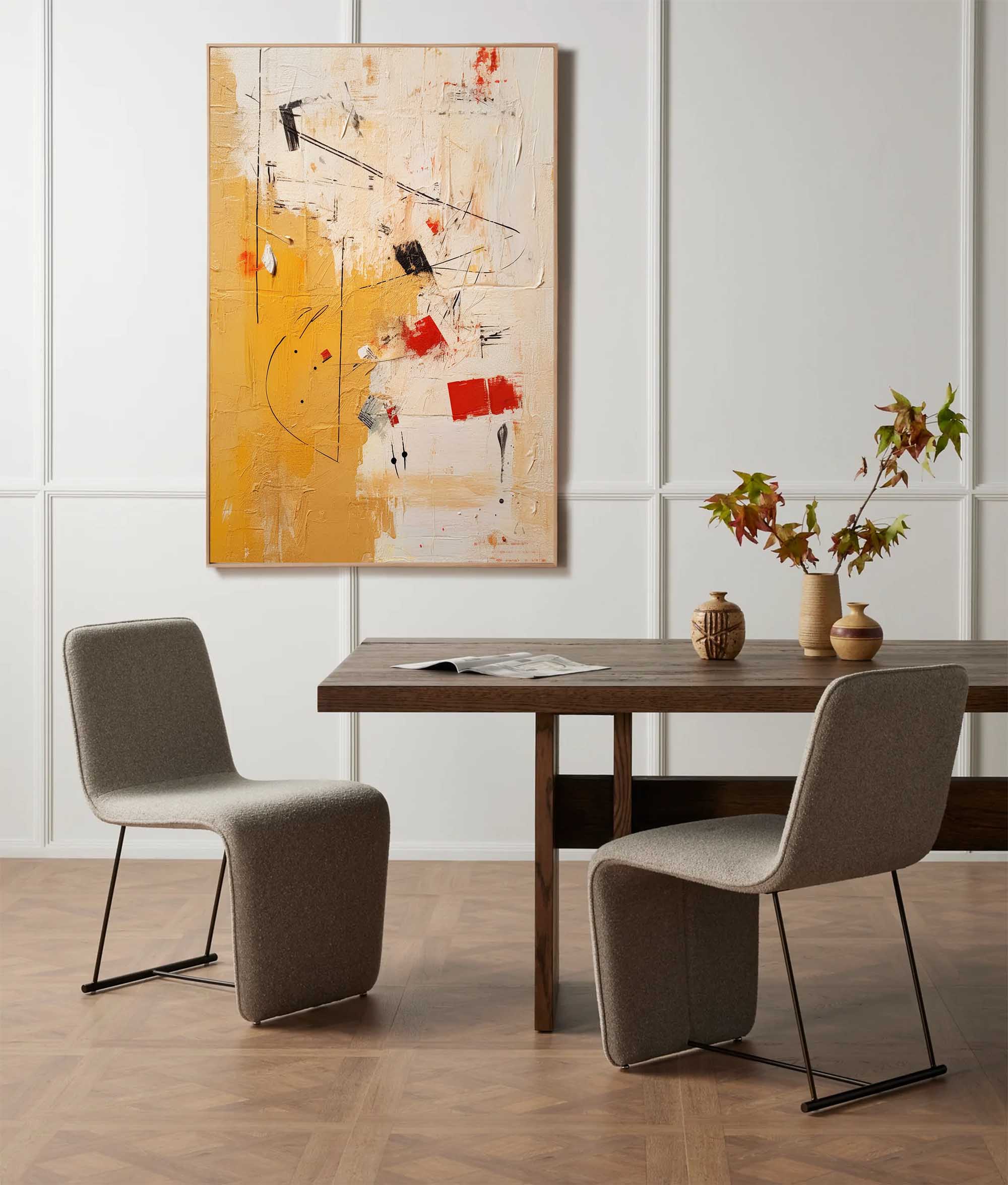 Abstract Canvas Art #AB151