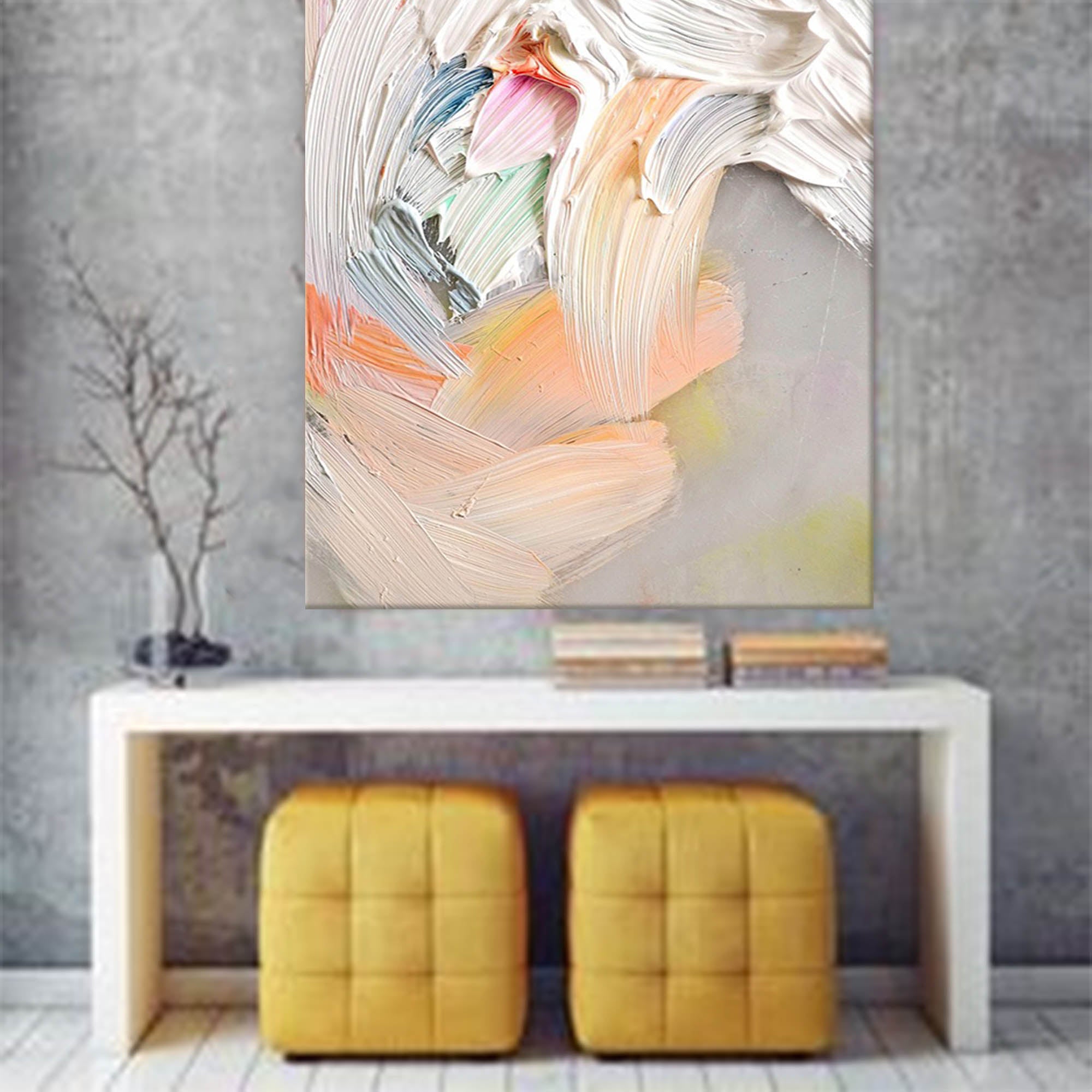 Abstract Canvas Art #AB018