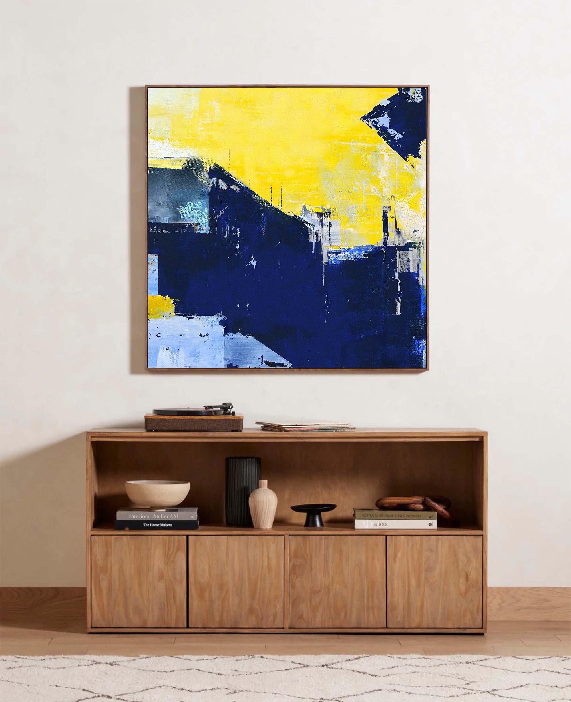 Abstract Canvas Art #AB145