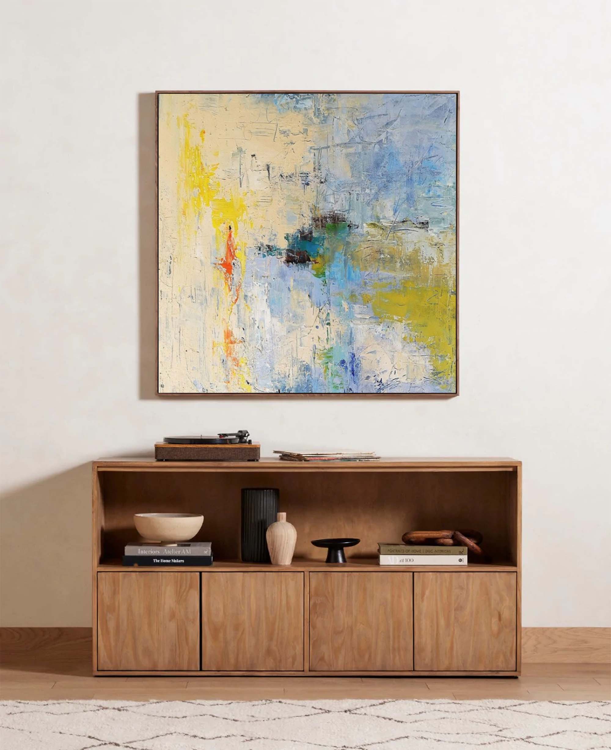 Abstract Canvas Art #AB109