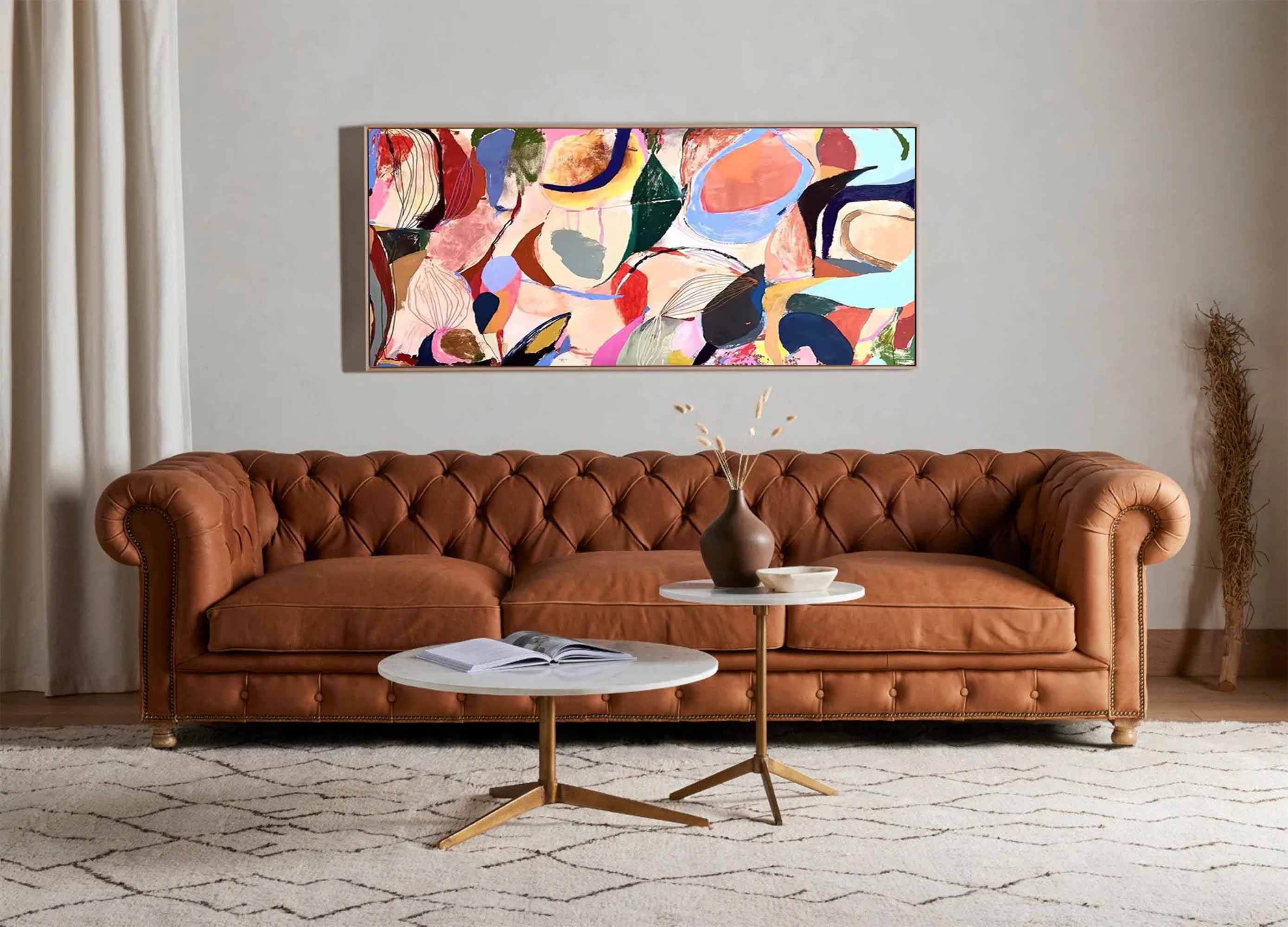 Abstract Canvas Art #AB066