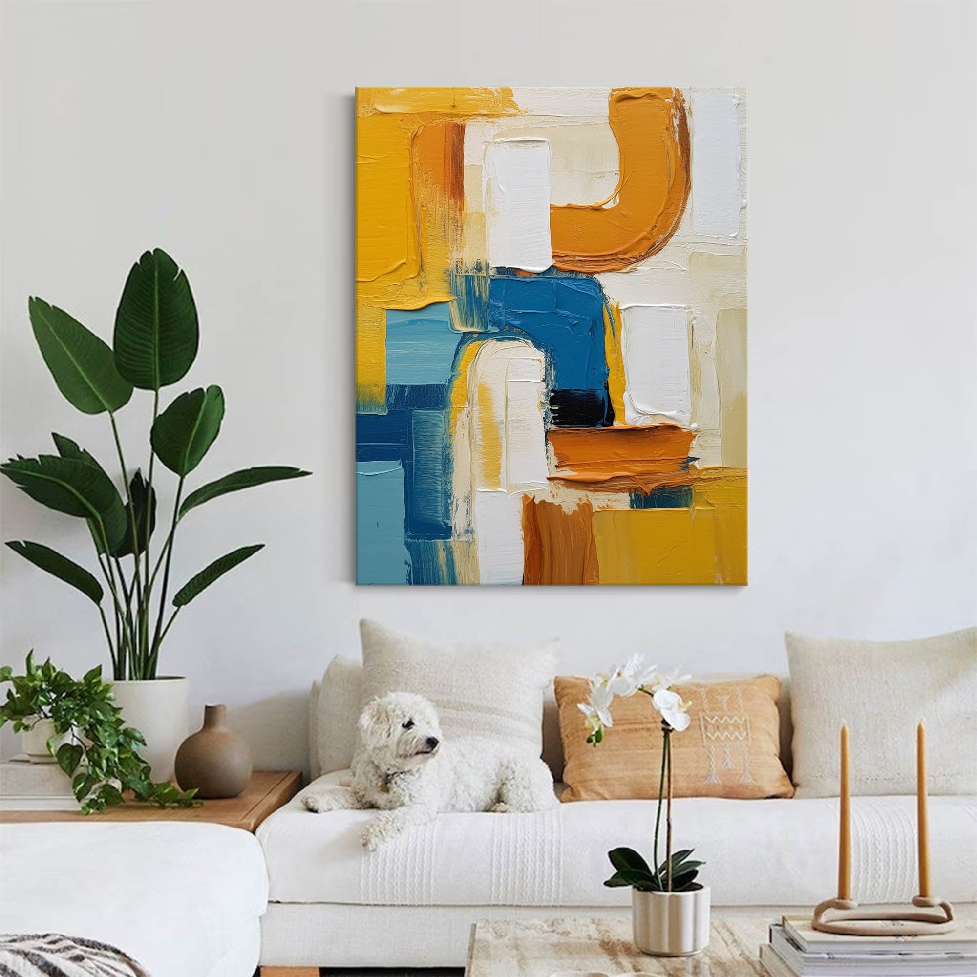 Abstract Canvas Art #AB172