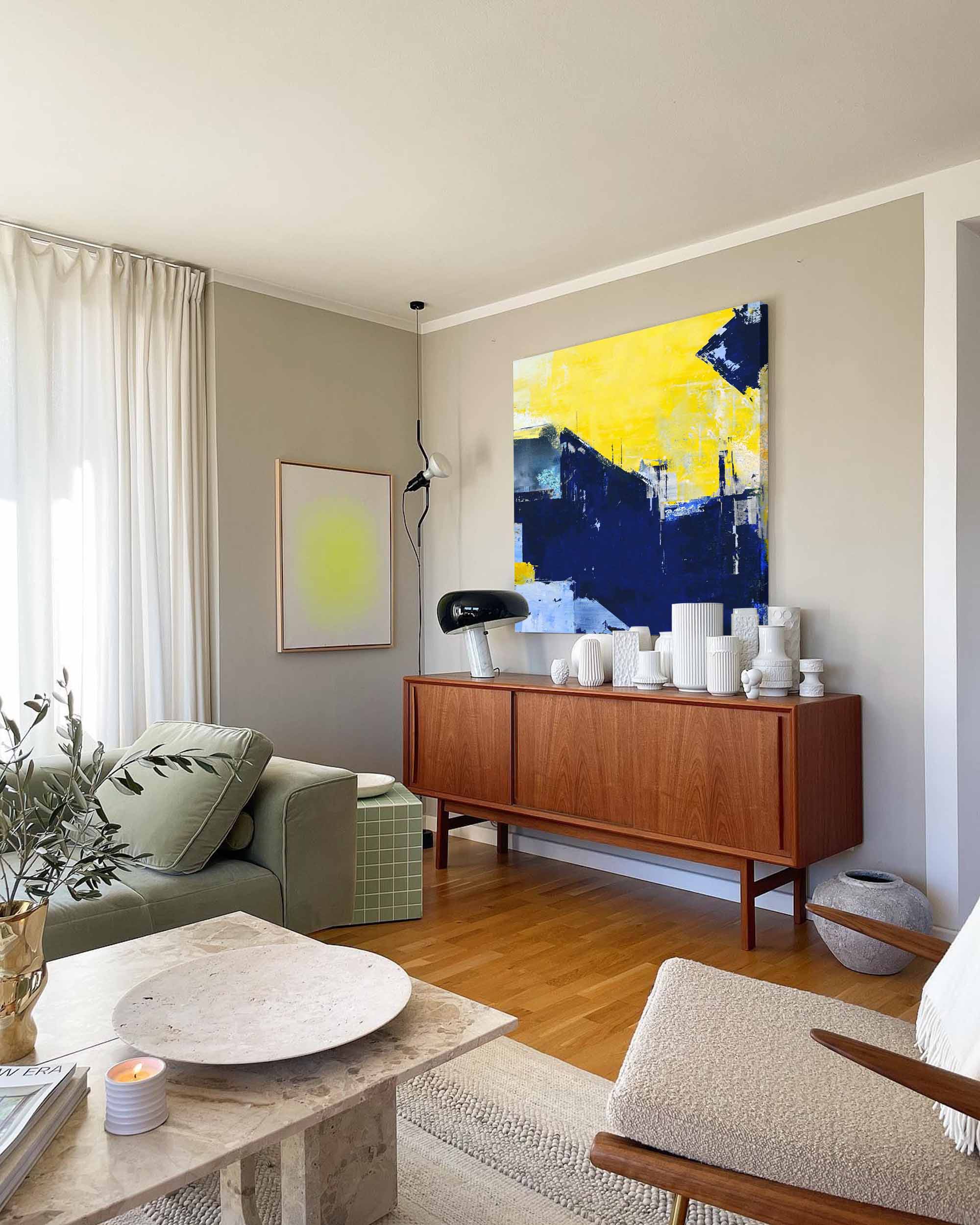 Abstract Canvas Art #AB145