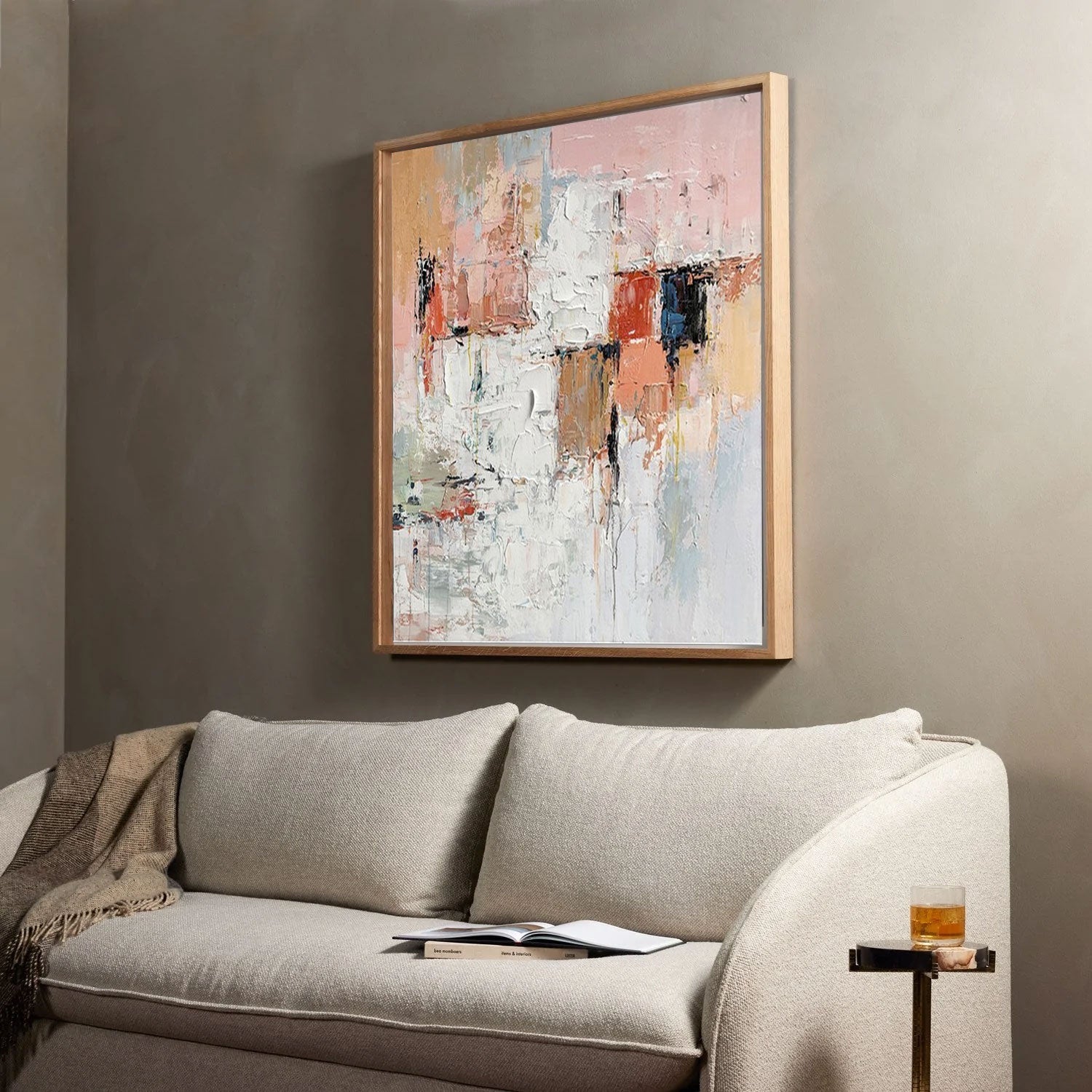 Abstract Canvas Art #AB072