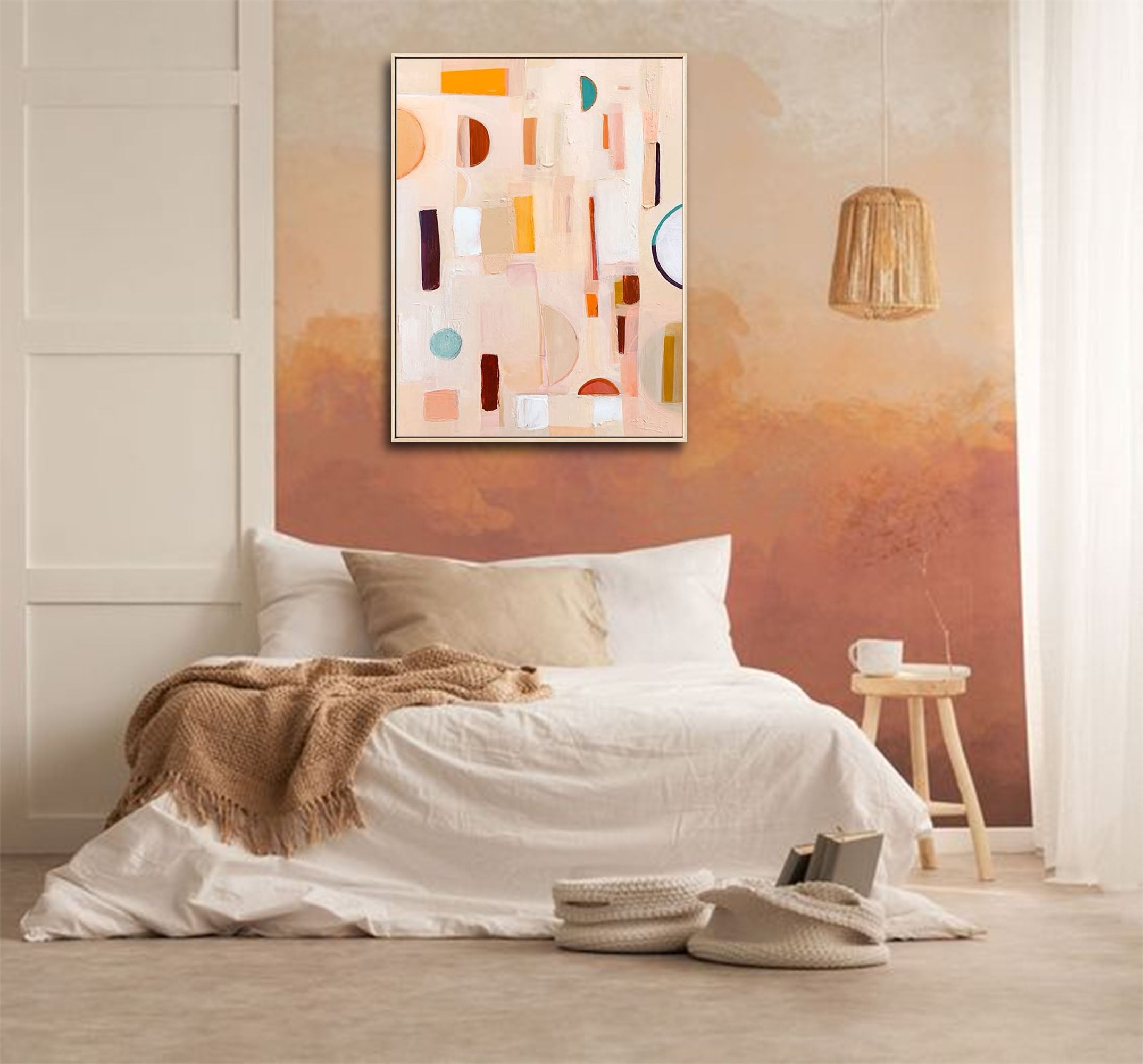 Geometric Canvas Art #GE002