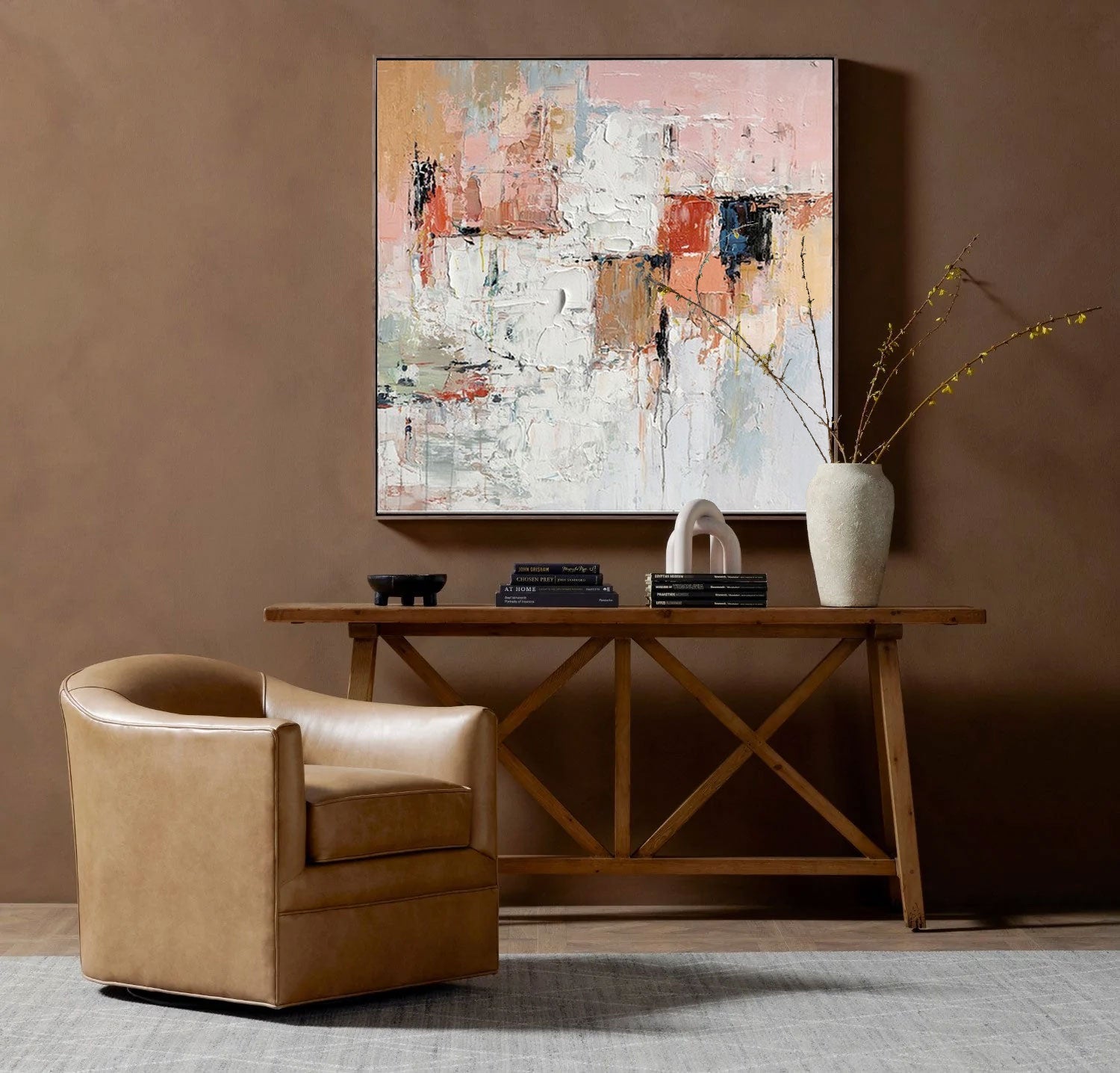 Abstract Canvas Art #AB072