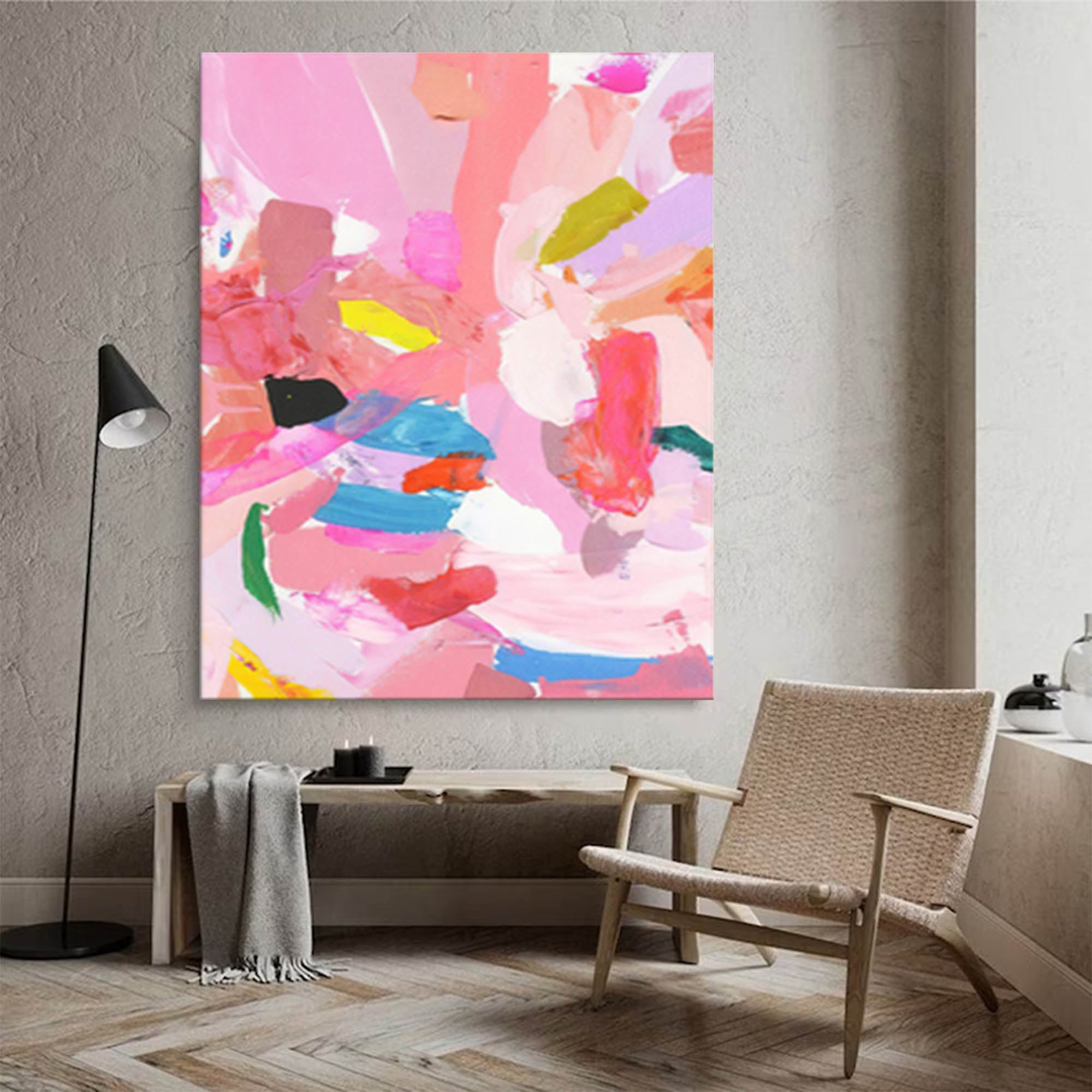Abstract Canvas Art #AB105