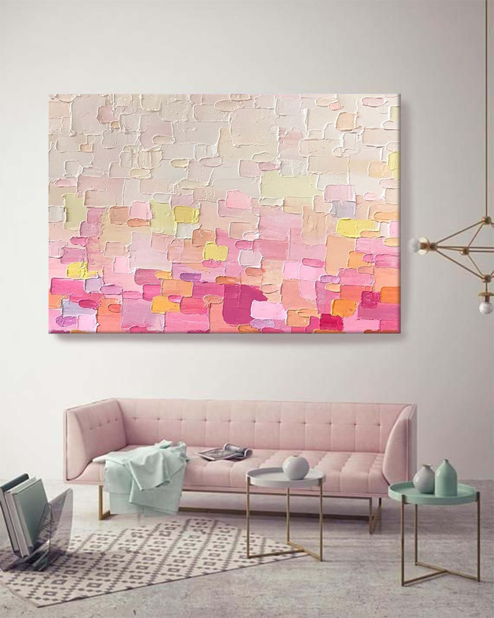 Abstract Canvas Art #AB020