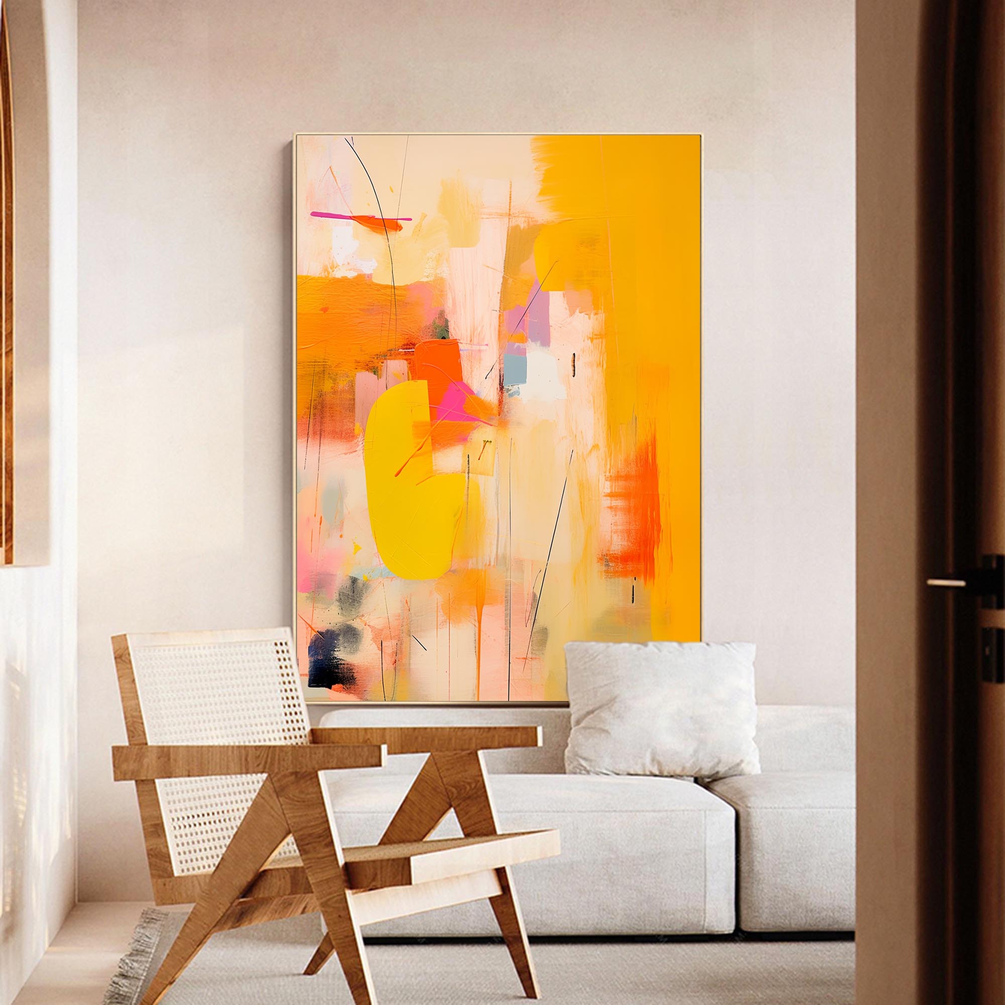 Abstract Canvas Art #AB181