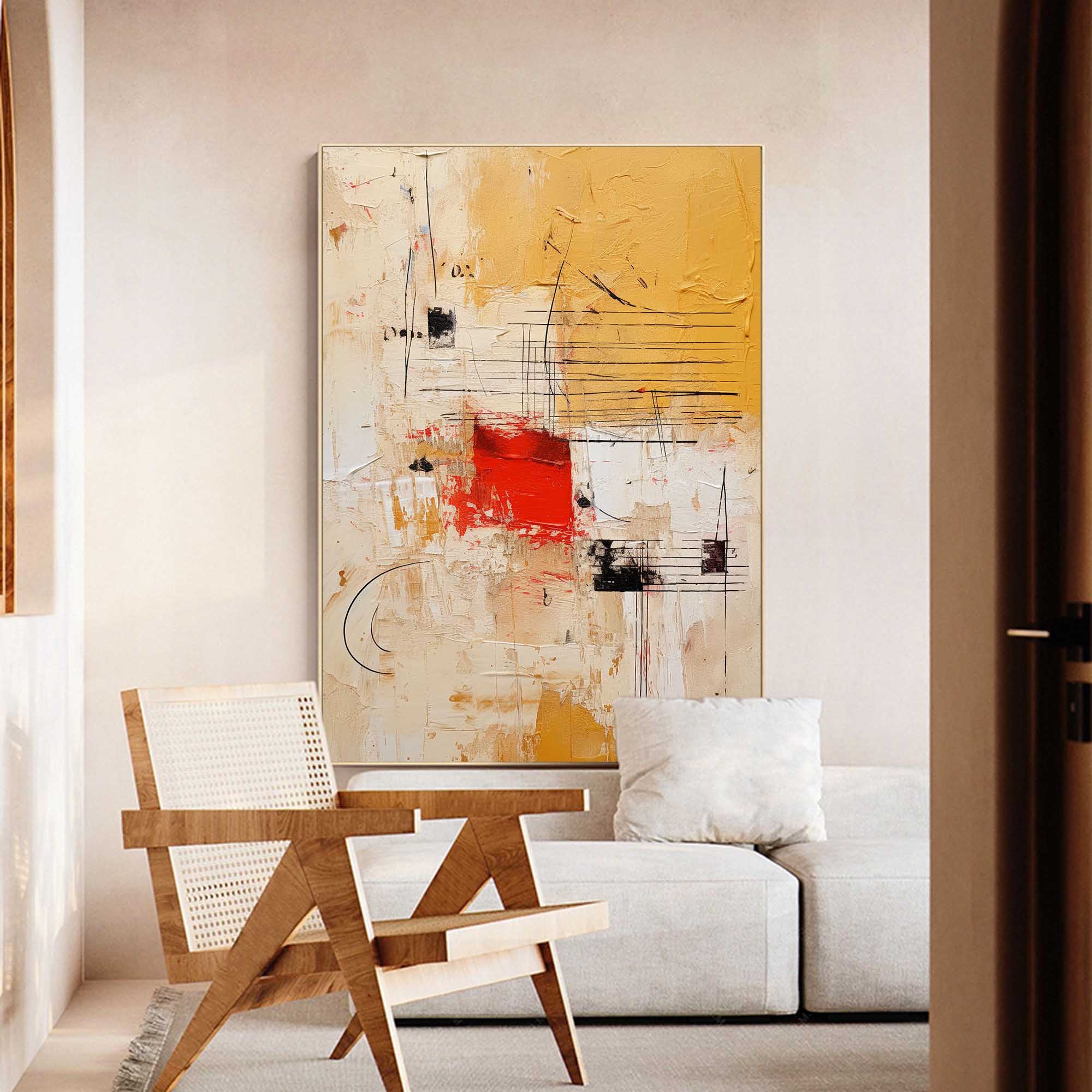 Abstract Canvas Art #AB159