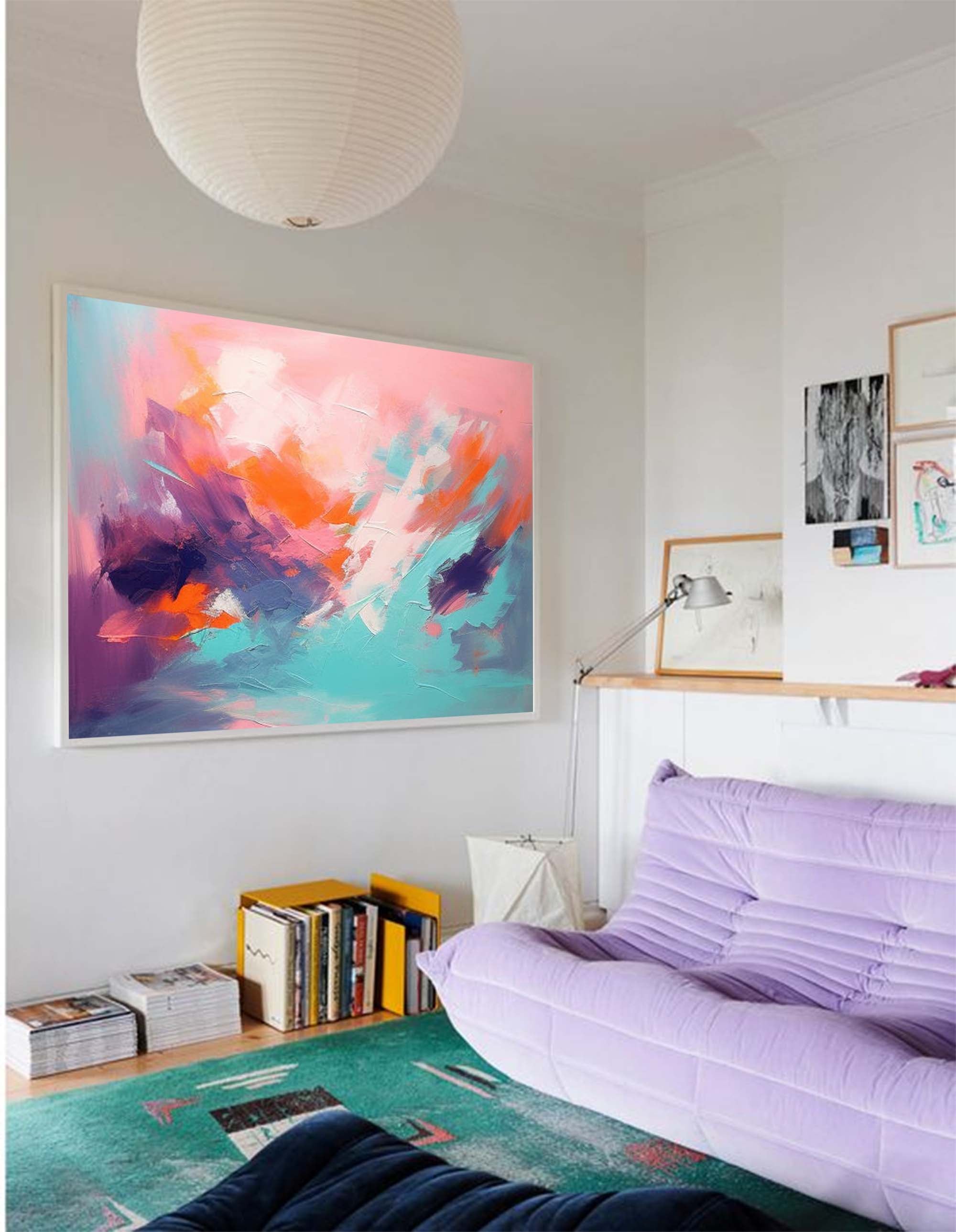 Abstract Canvas Art #AB262