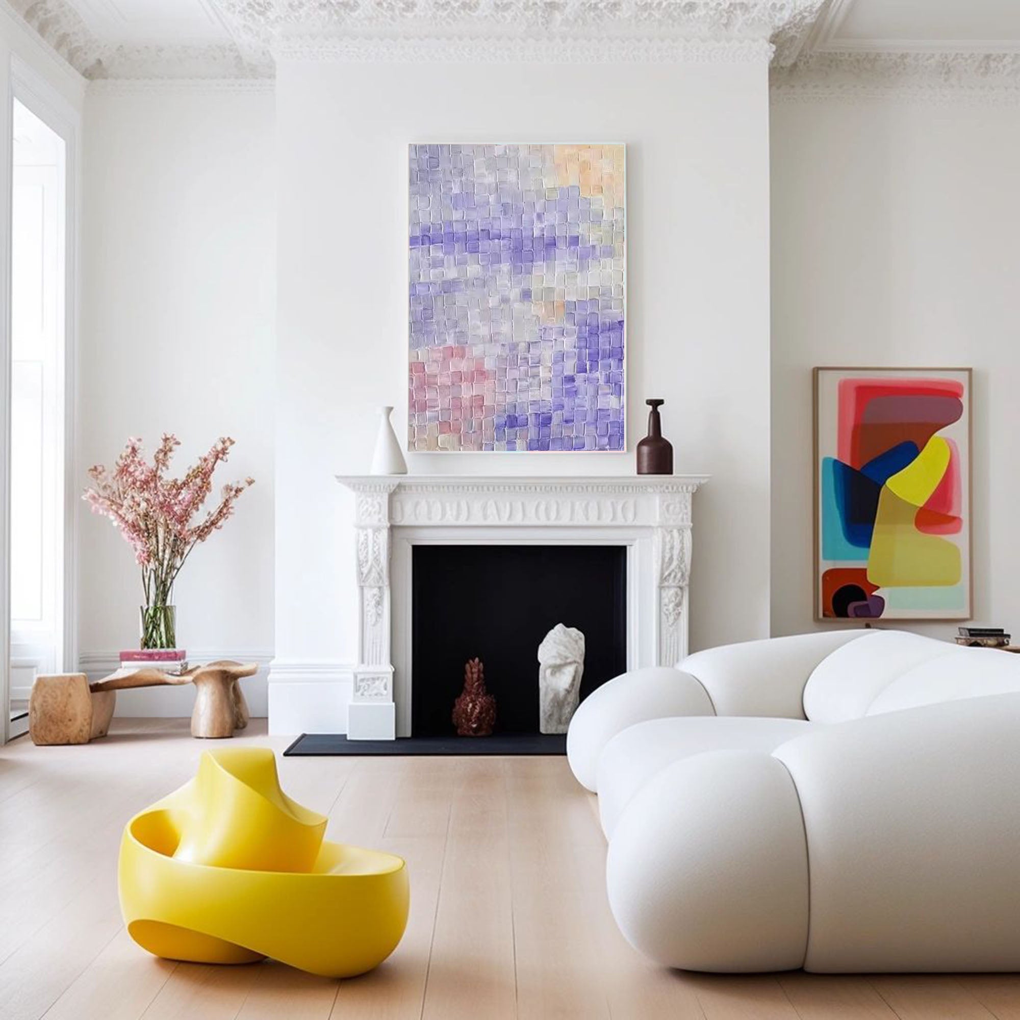 Abstract Canvas Art #AB247
