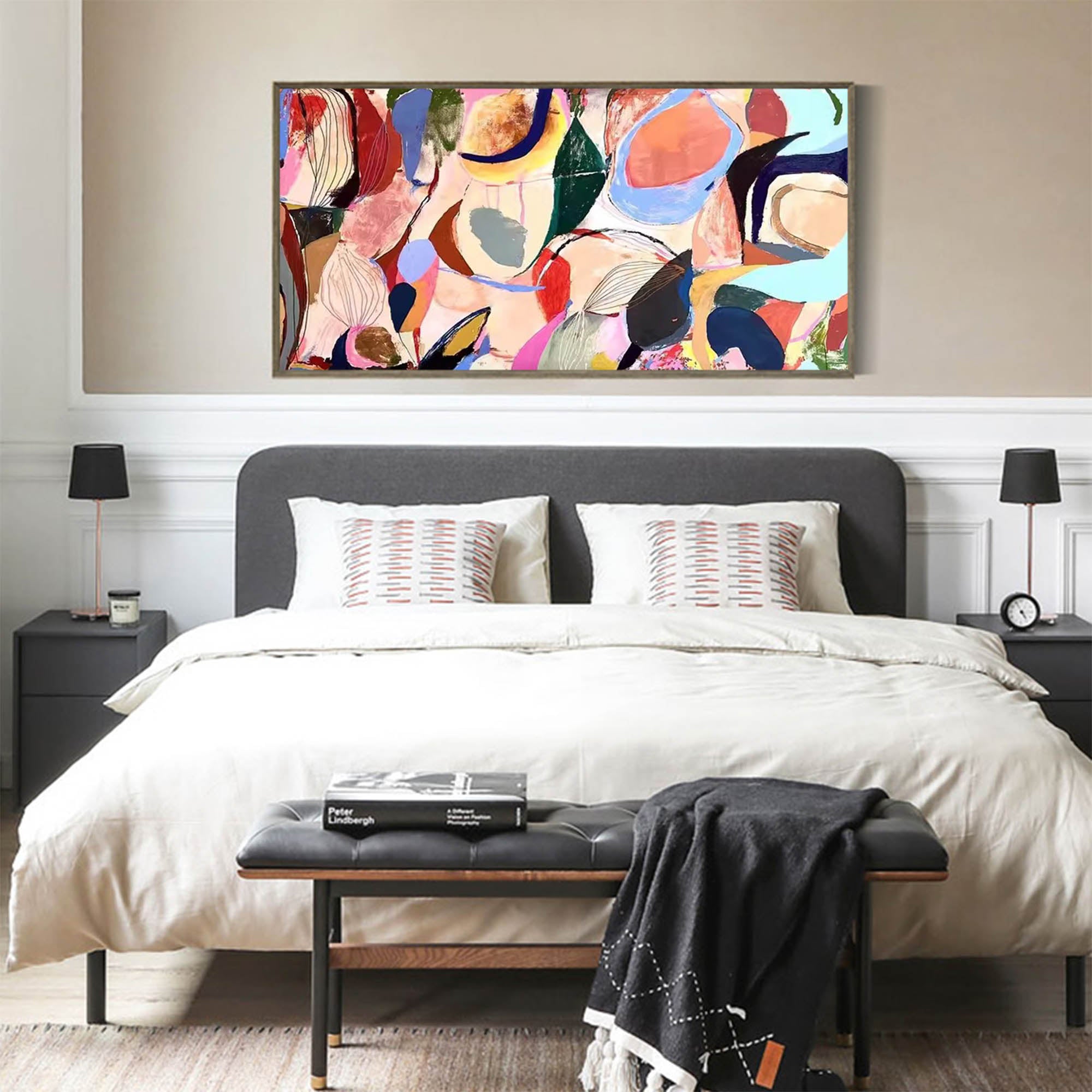 Abstract Canvas Art #AB066