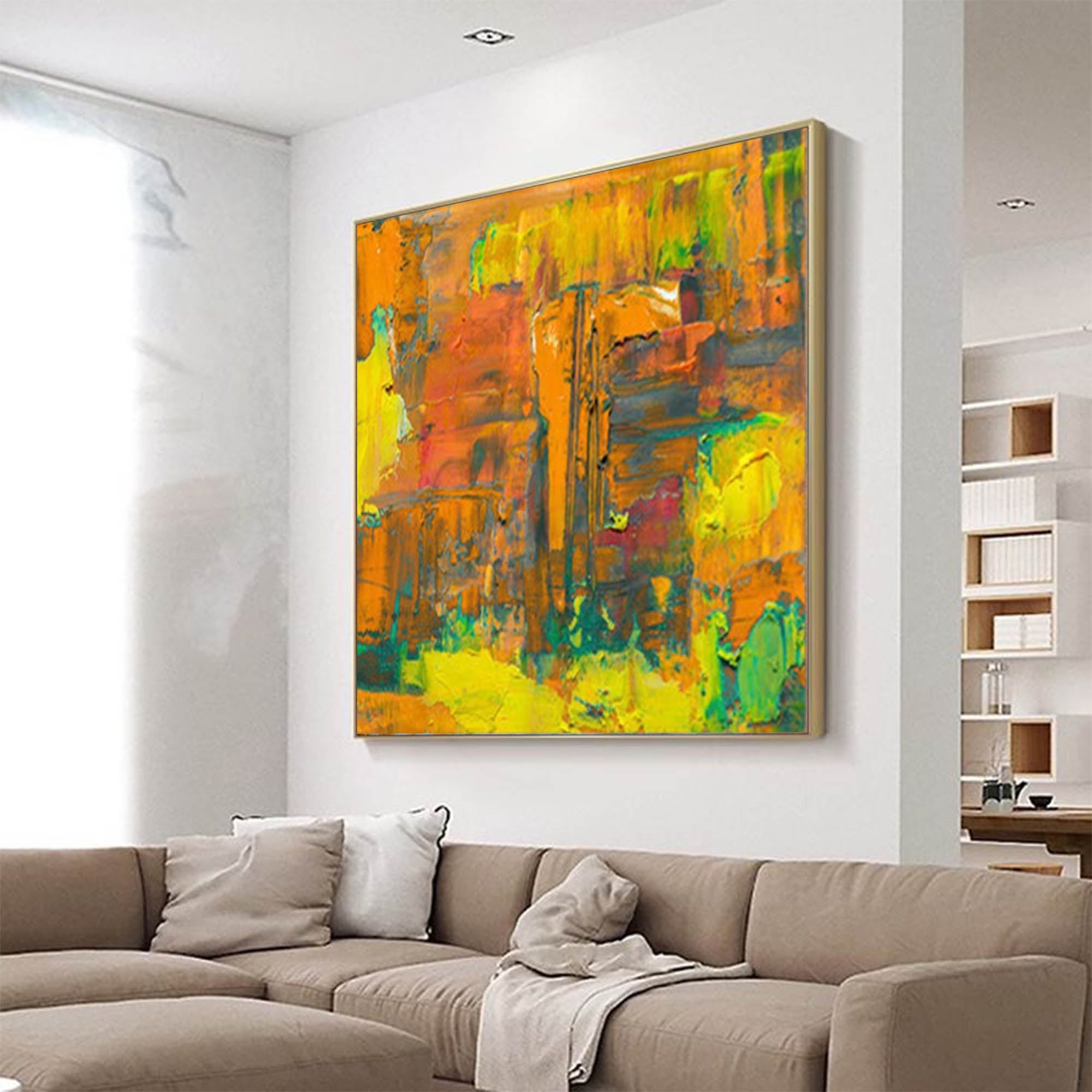 Abstract Canvas Art #AB082