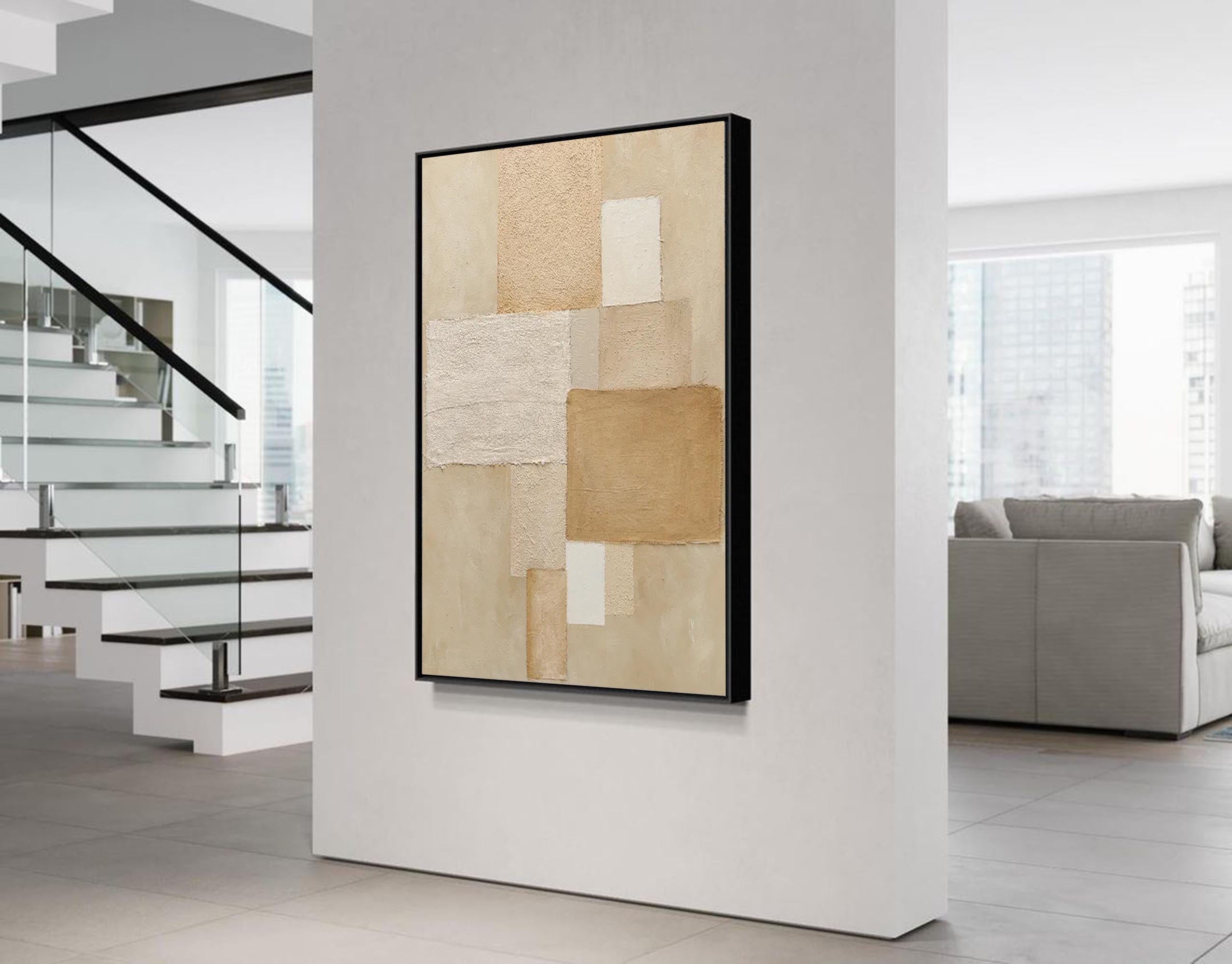 Geometric Canvas Art #GE008