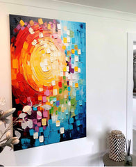 Abstract Canvas Art #AB275