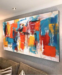 Abstract Canvas Art #AB175