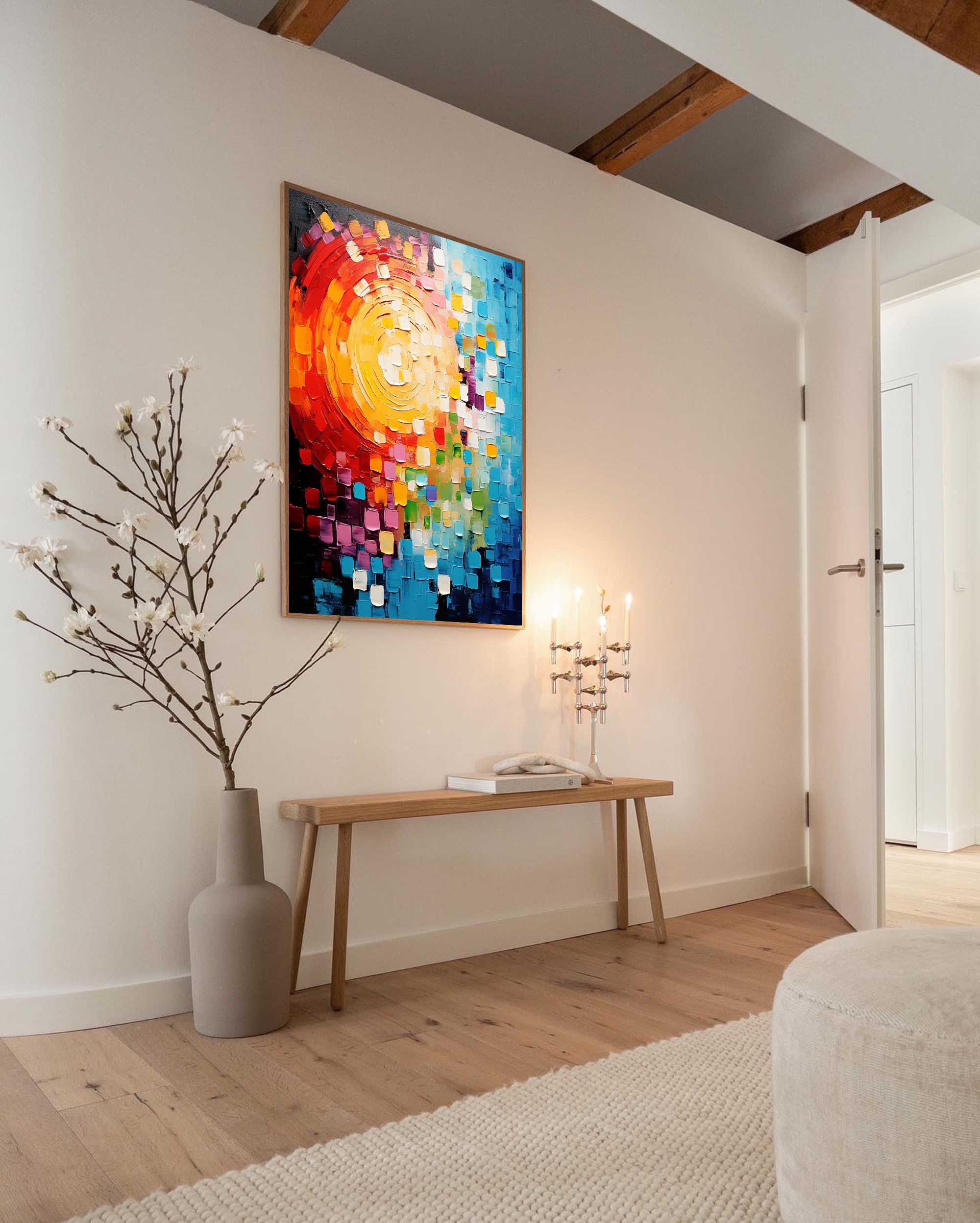 Abstract Canvas Art #AB275