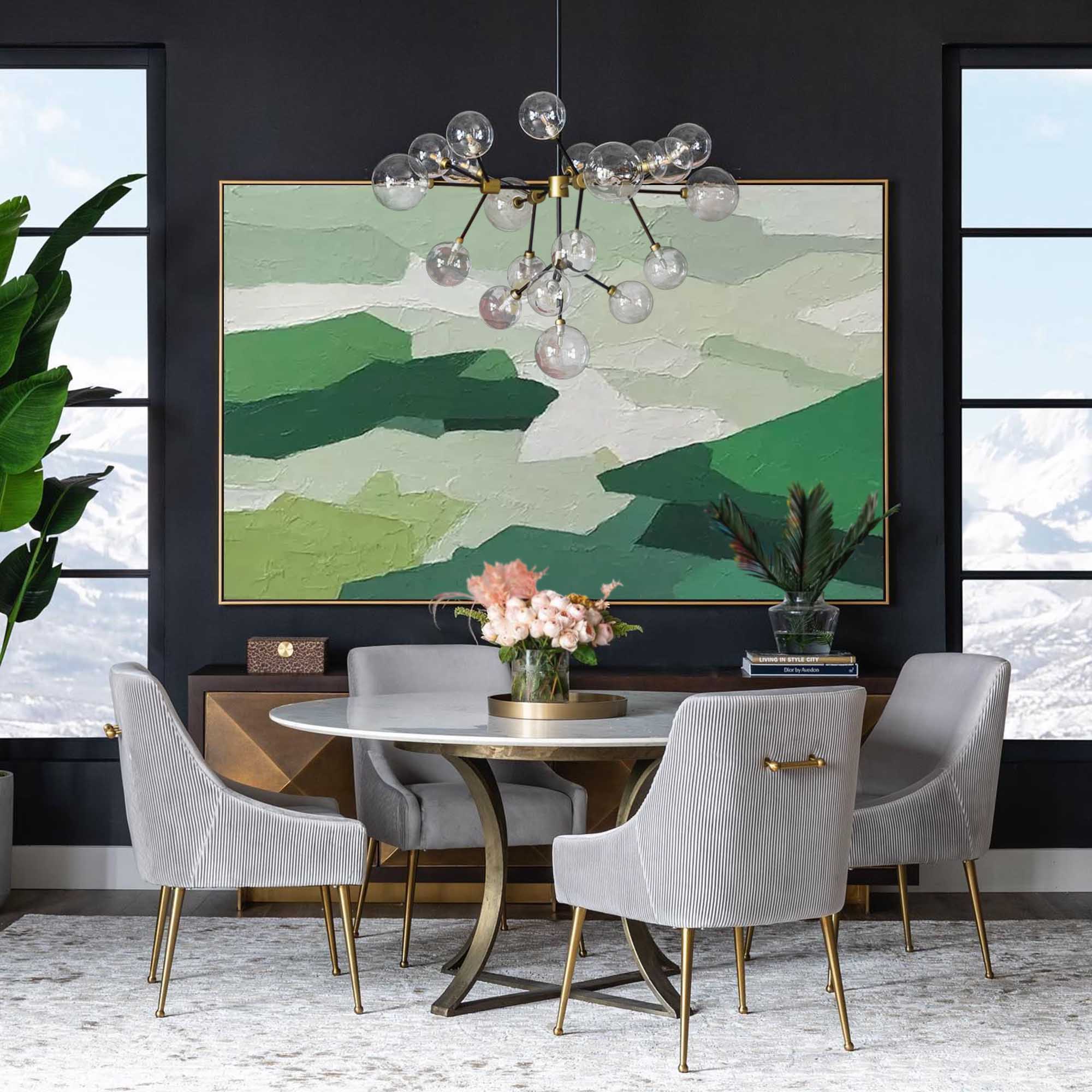 Abstract Canvas Art #AB234