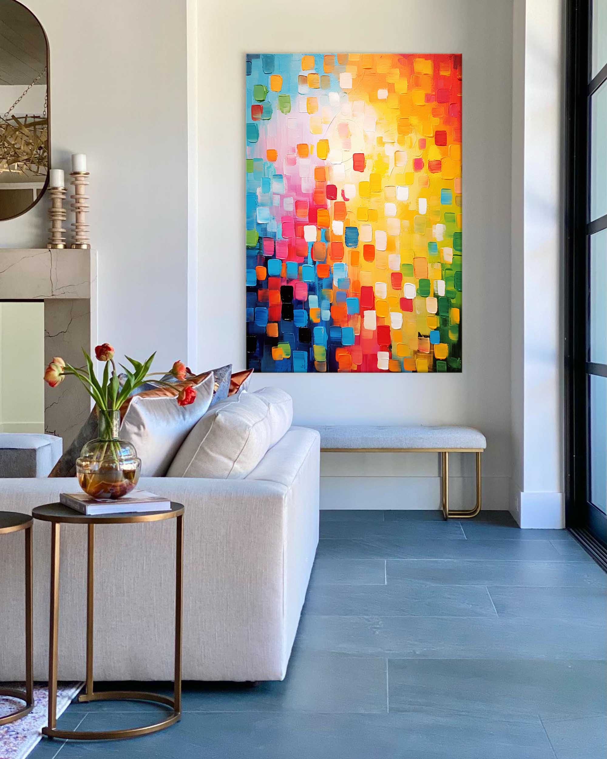 Abstract Canvas Art #AB276