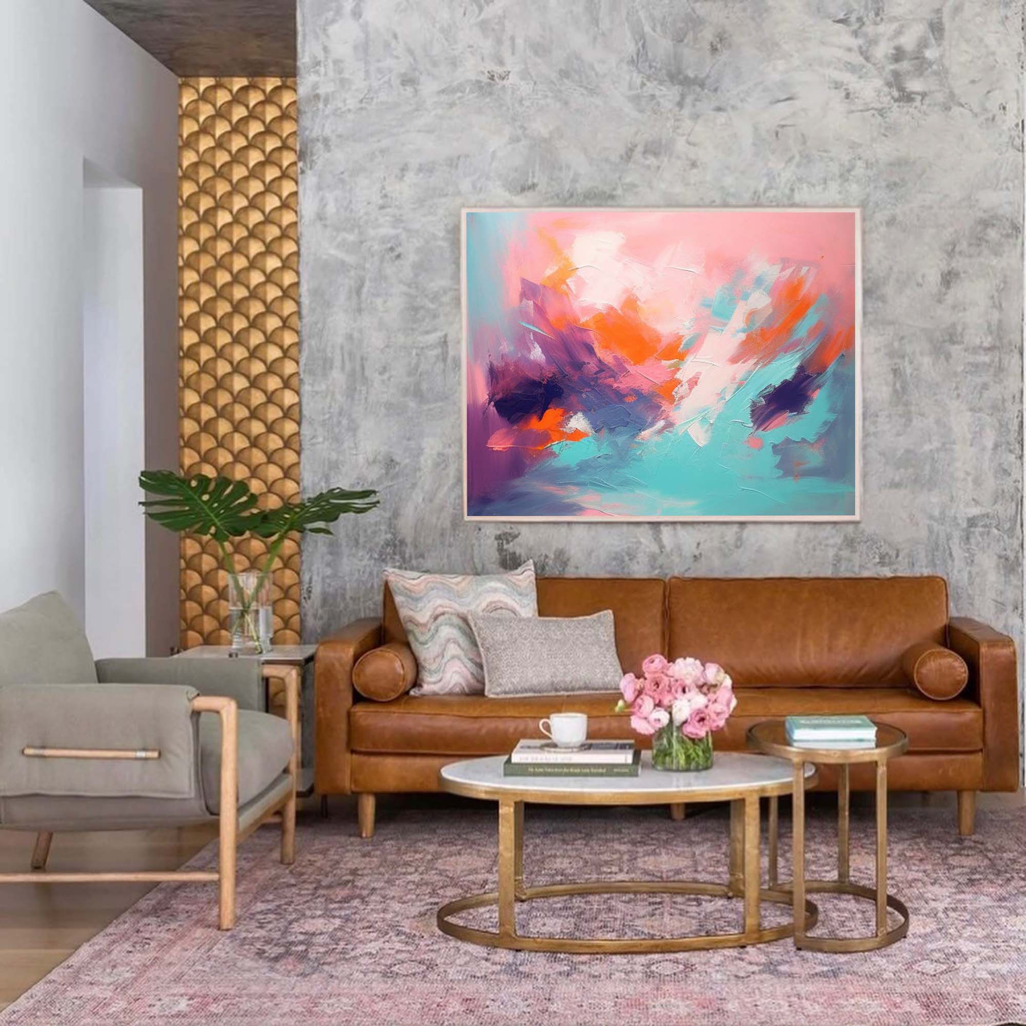 Abstract Canvas Art #AB262