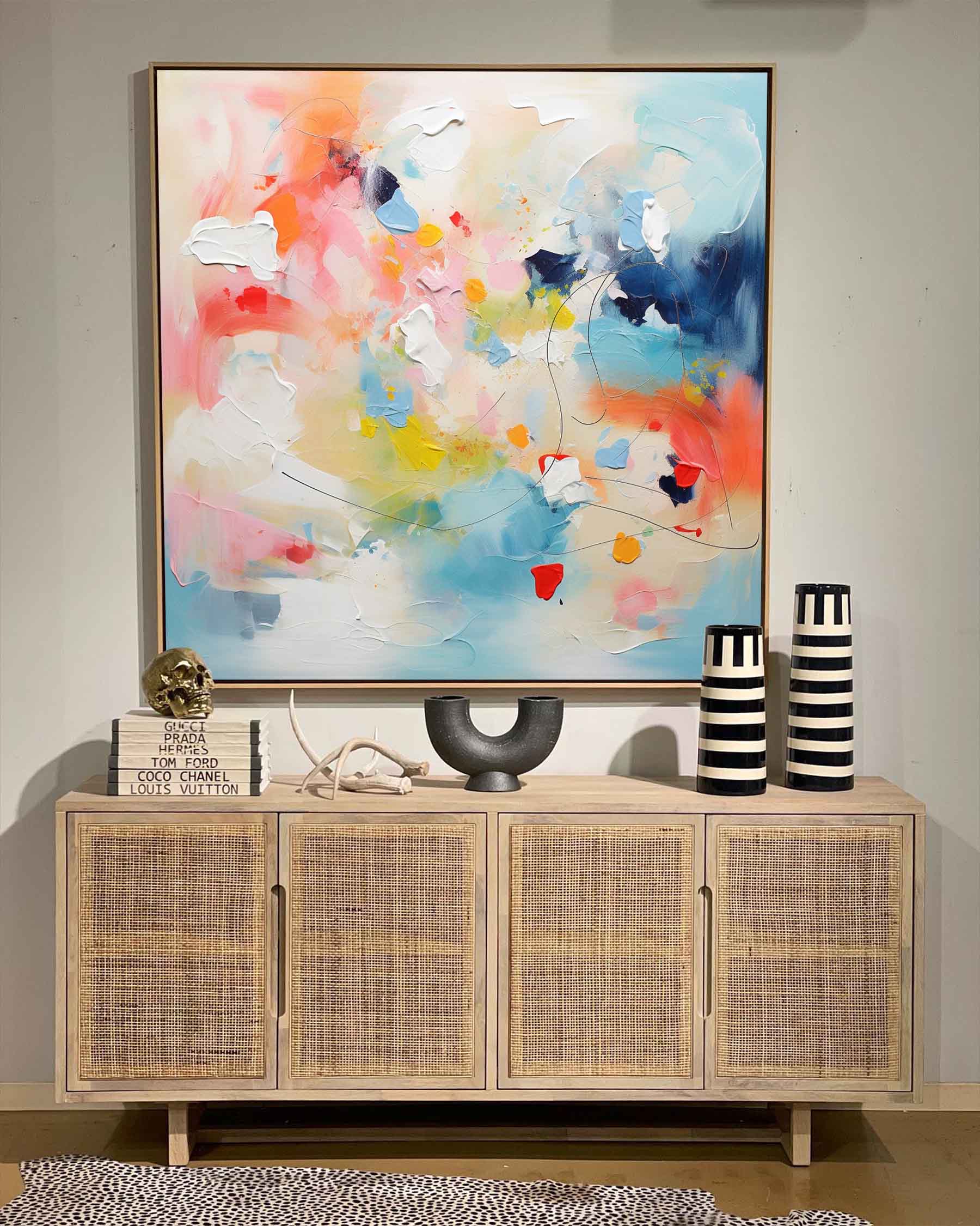 Abstract Canvas Art #AB192