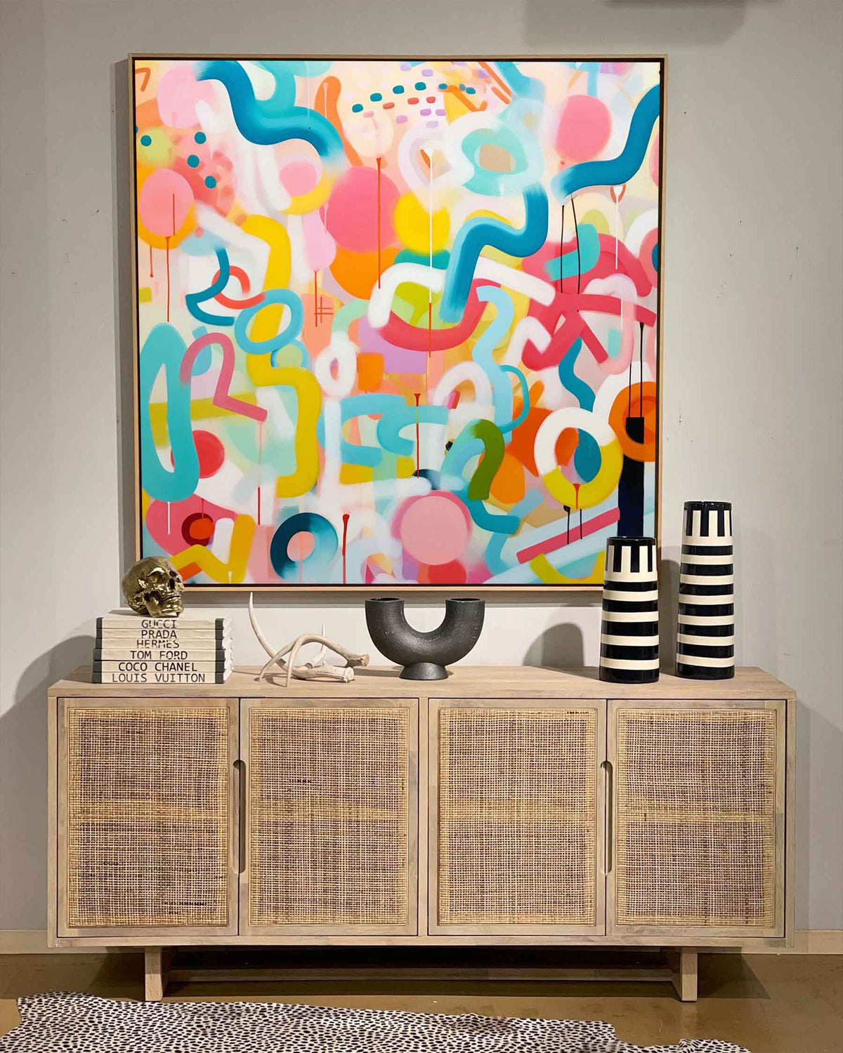 Abstract Canvas Art #AB259