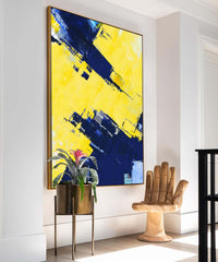 Abstract Canvas Art #AB115