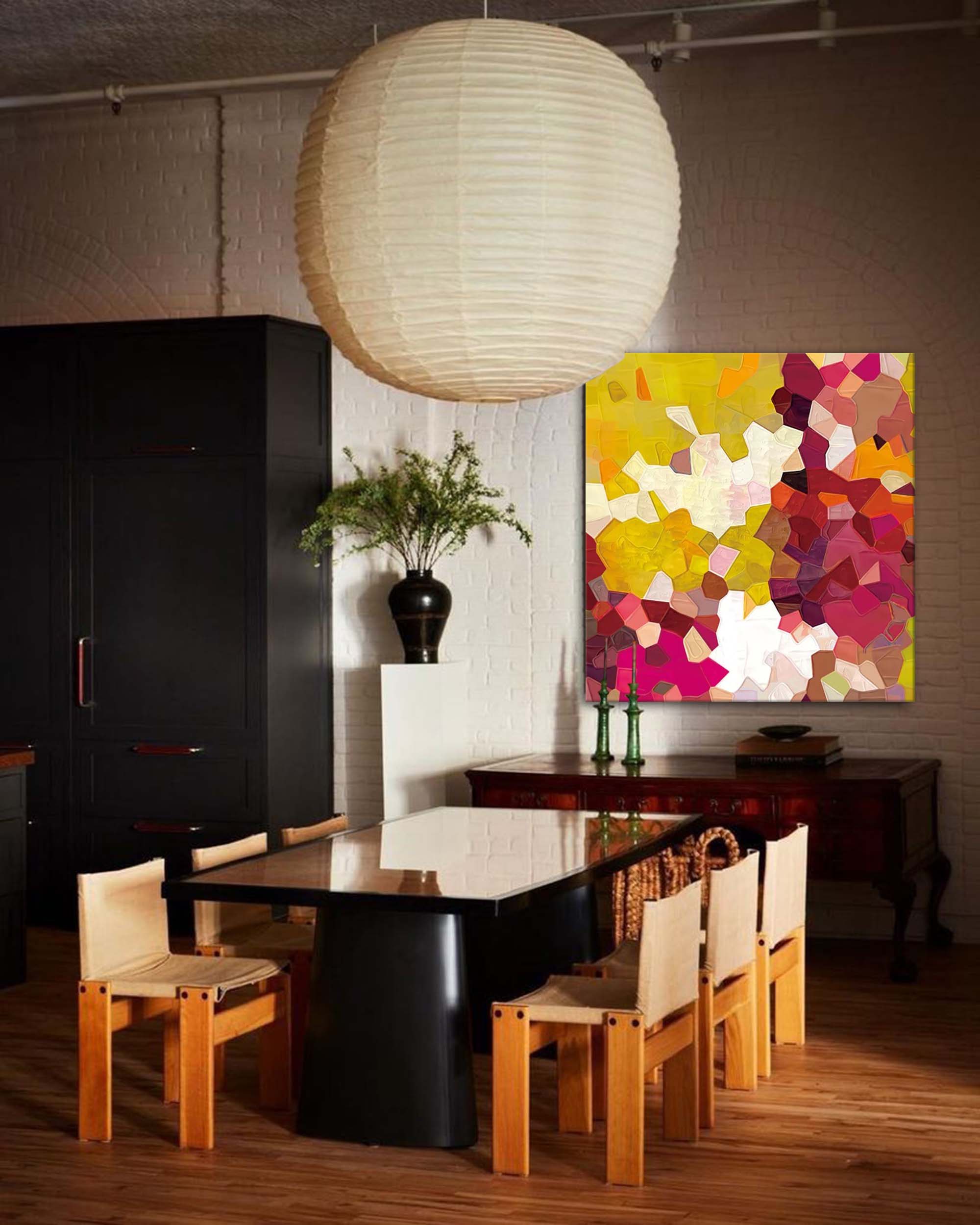 Abstract Canvas Art #AB252