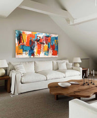 Abstract Canvas Art #AB175