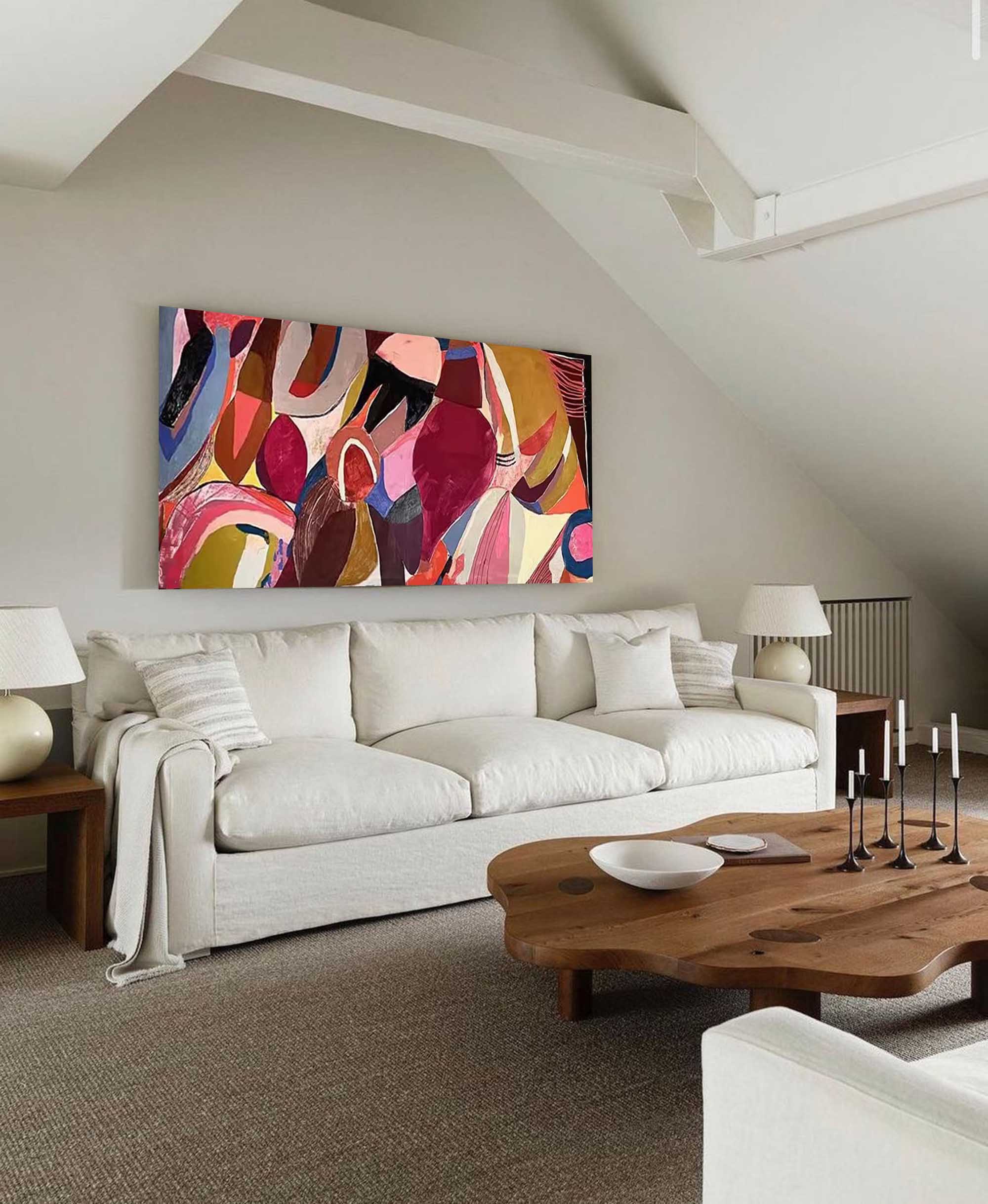 Abstract Canvas Art #AB061