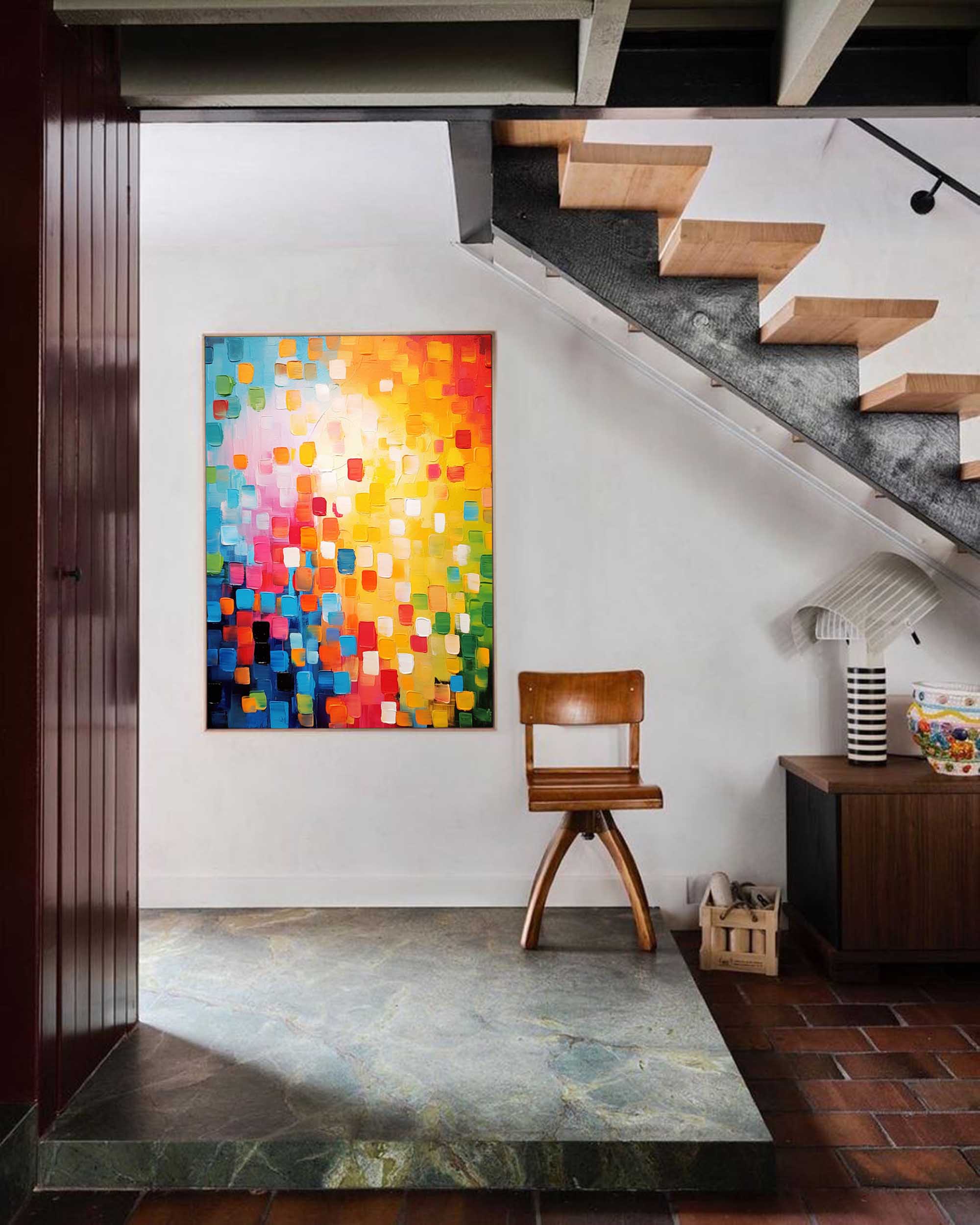 Abstract Canvas Art #AB276