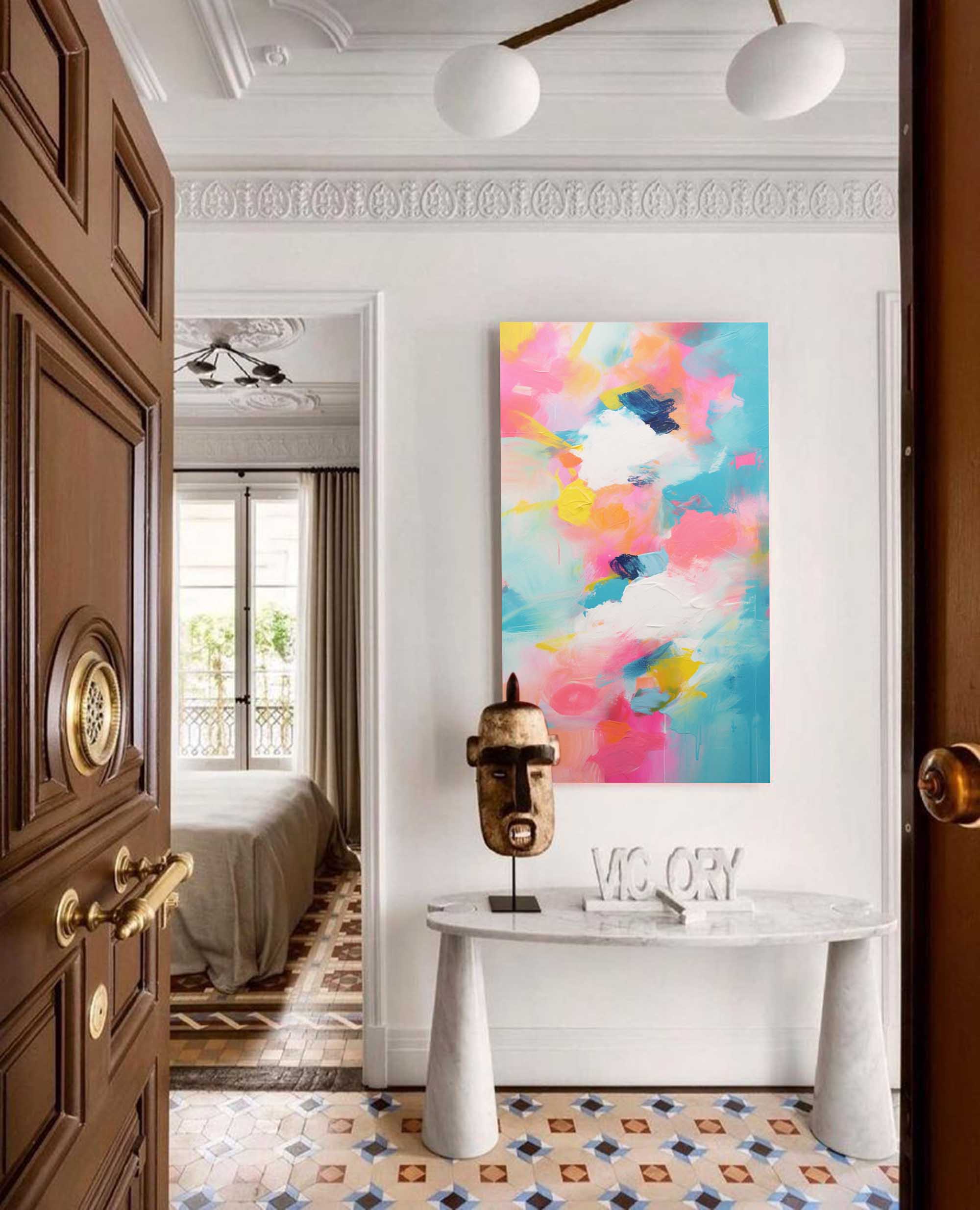 Abstract Canvas Art #AB269