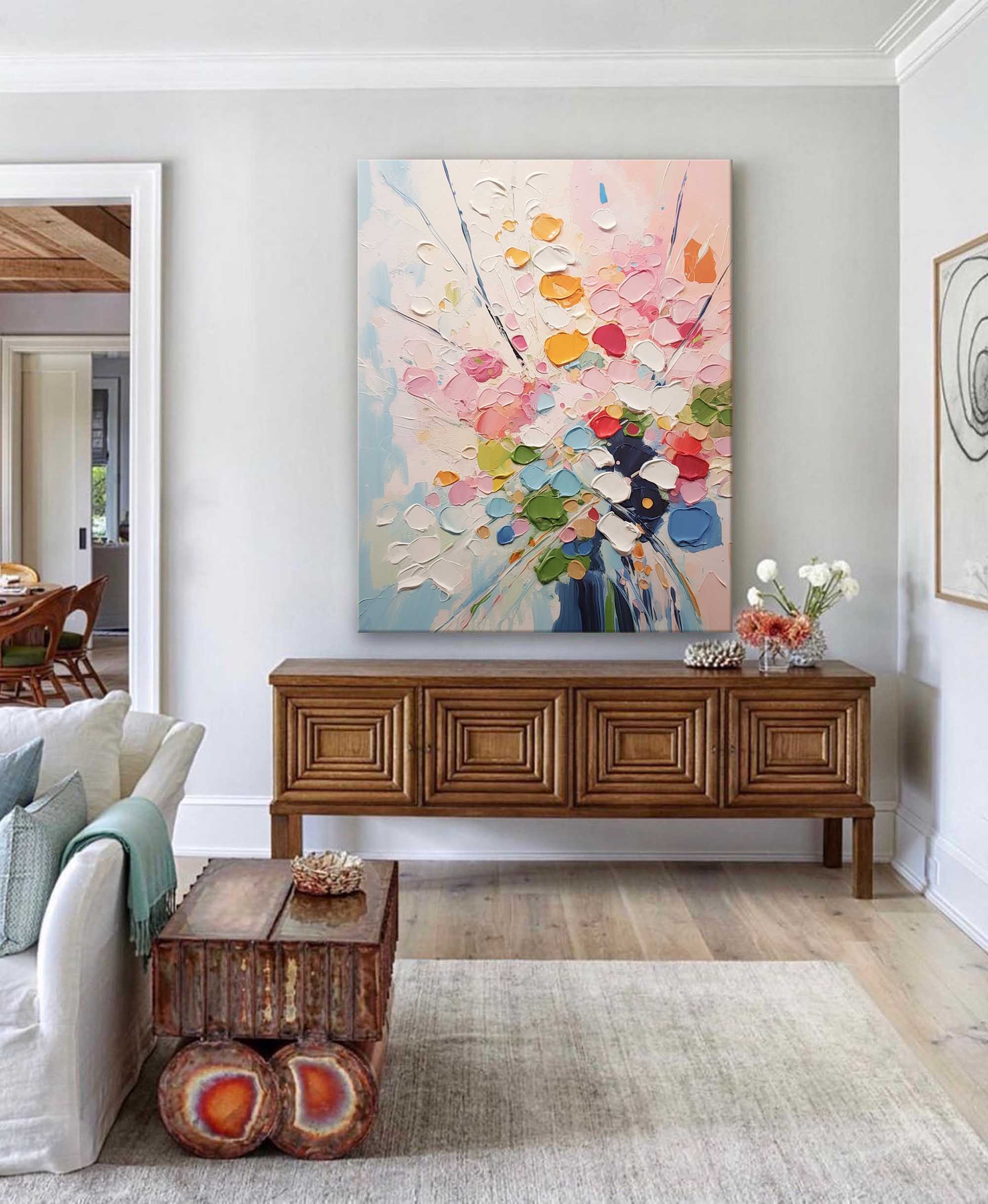 Abstract Canvas Art #AB218