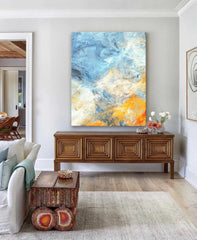 Abstract Canvas Art #AB133