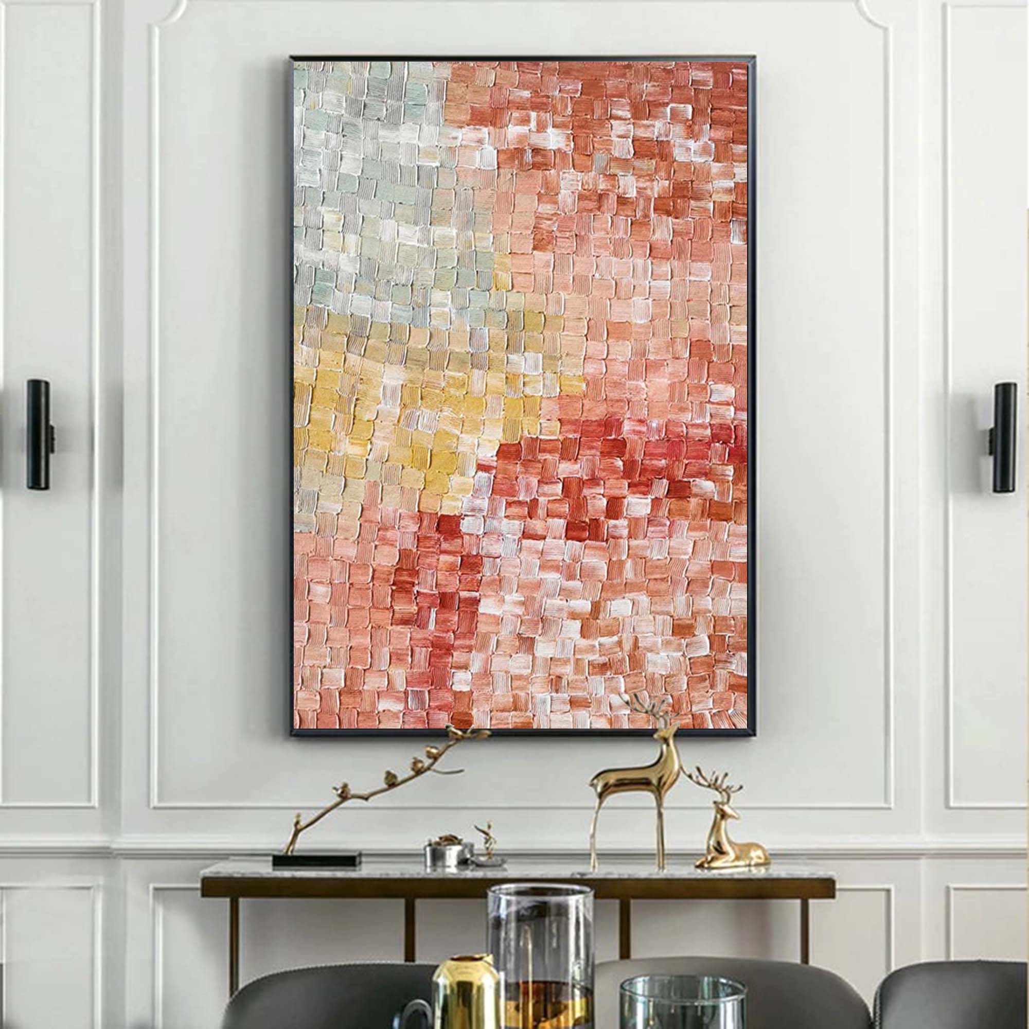 Abstract Canvas Art #AB021