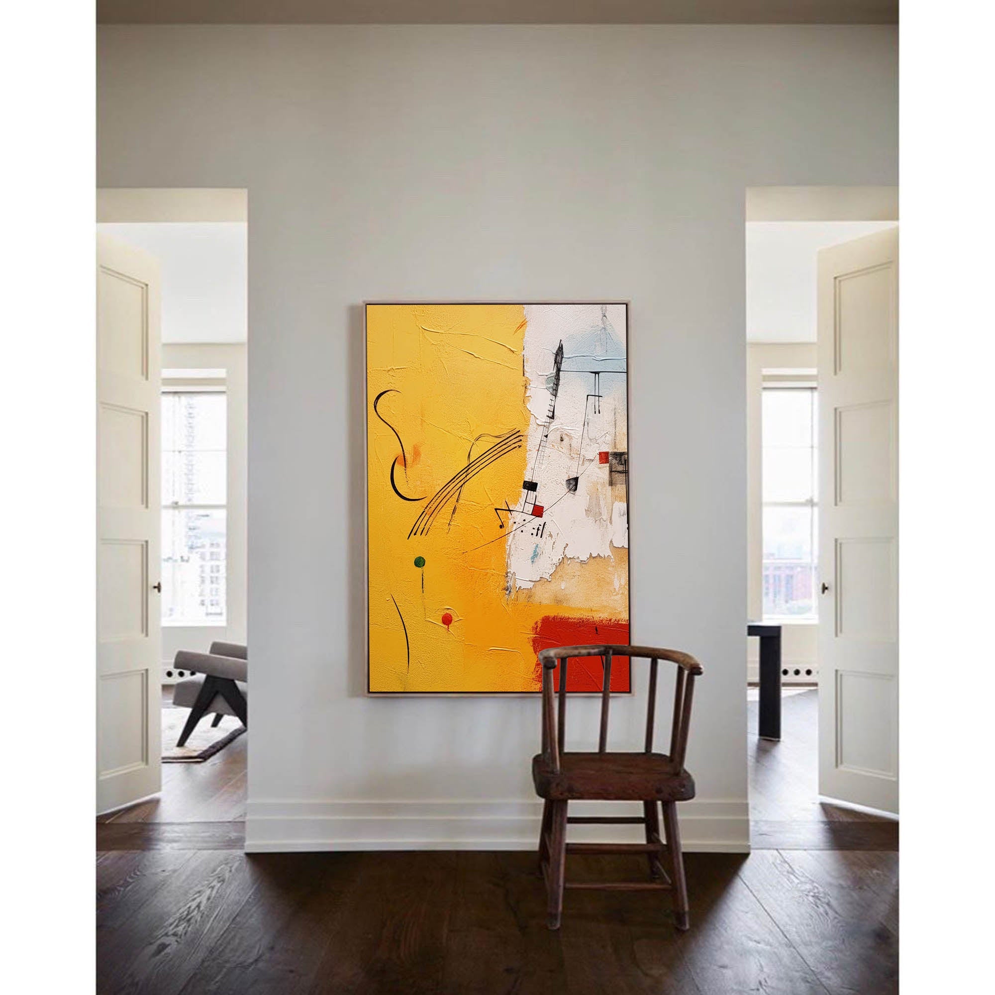 Abstract Canvas Art #AB148