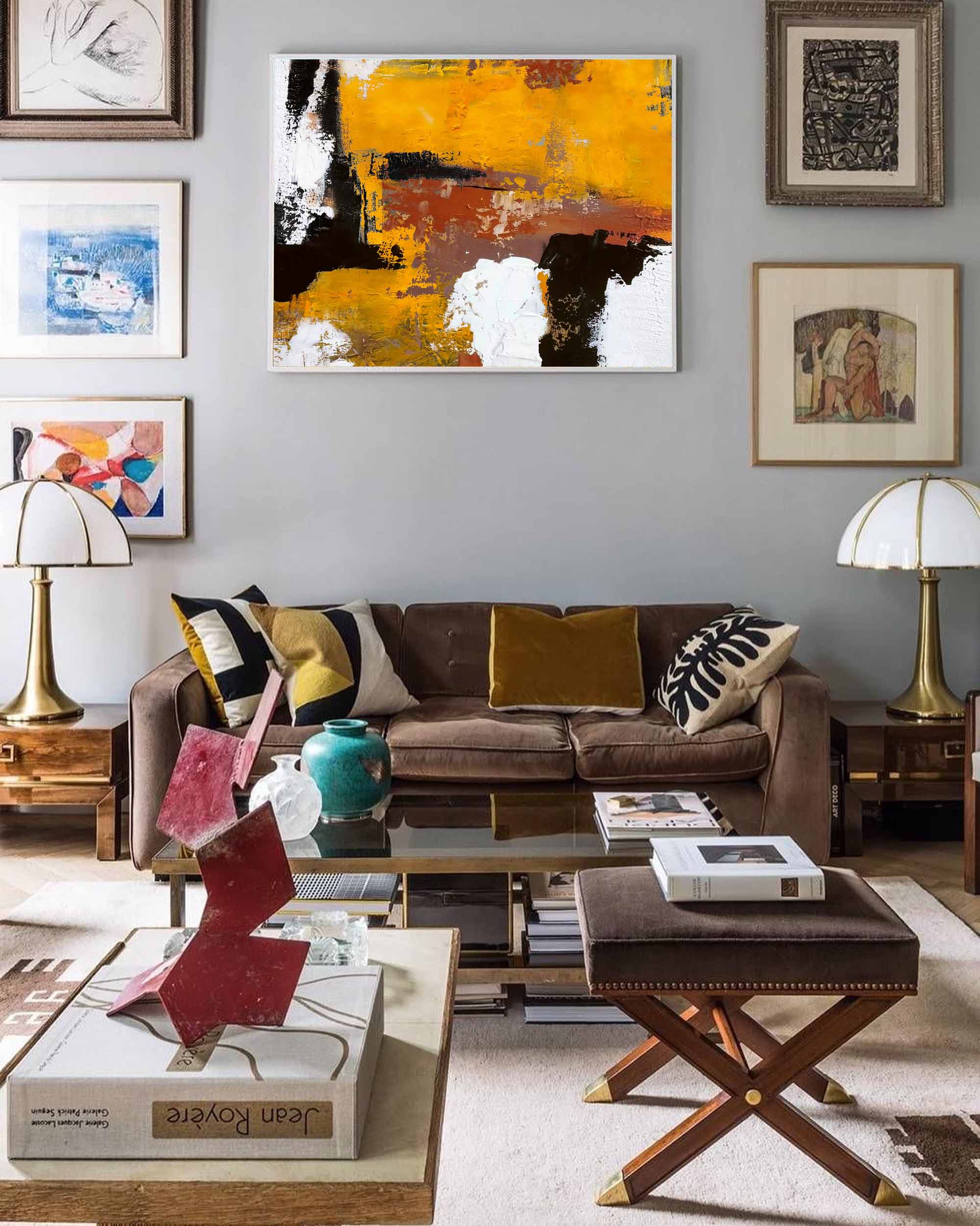 Abstract Canvas Art #AB112