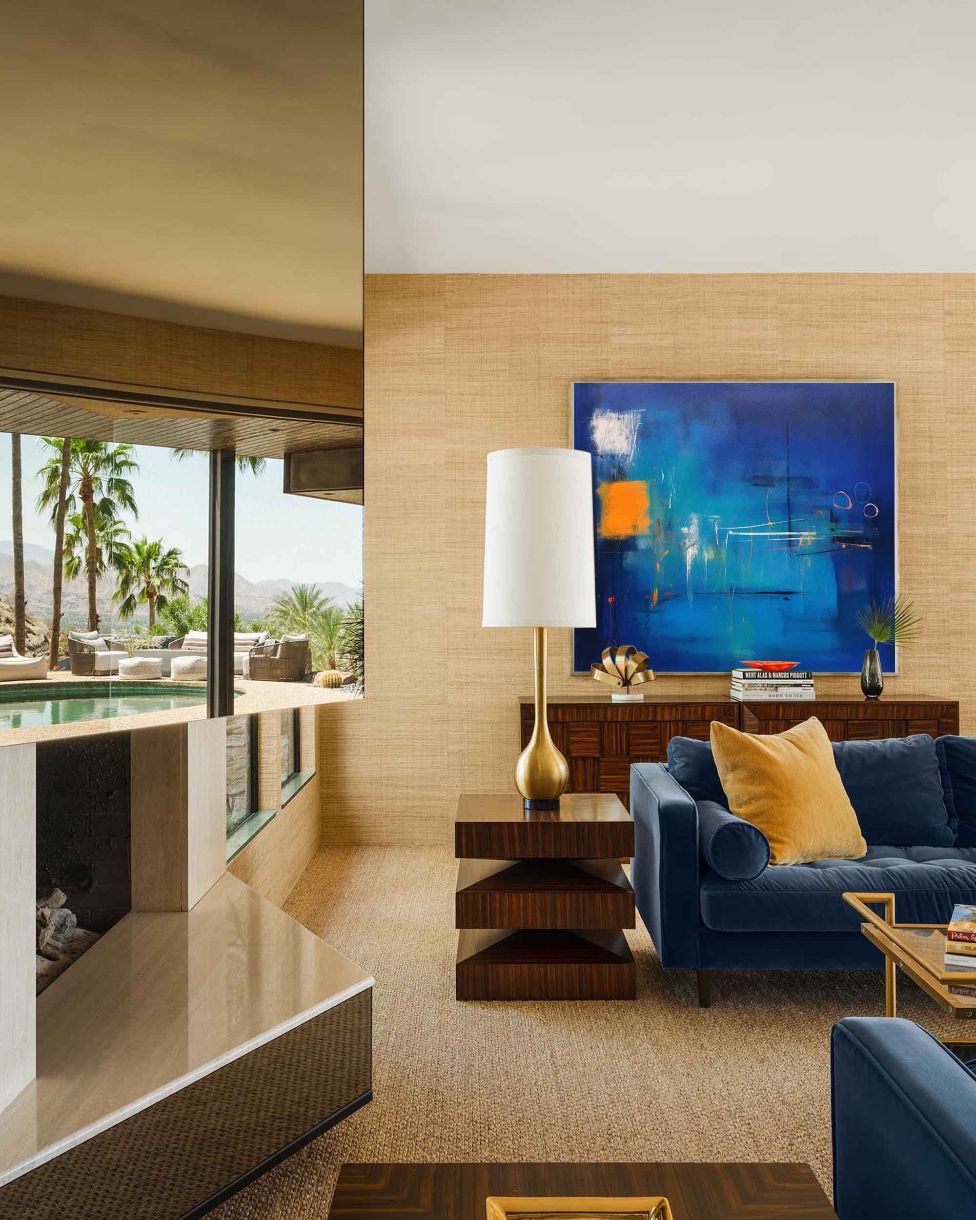 Abstract Canvas Art #AB207