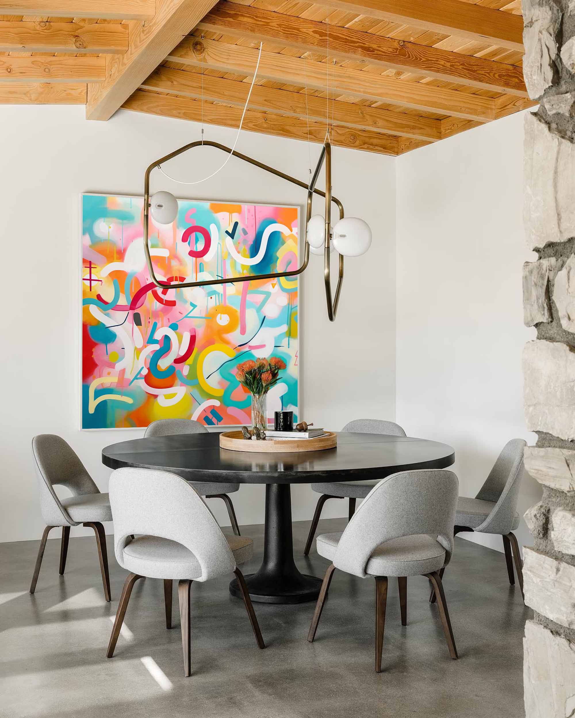 Abstract Canvas Art #AB260