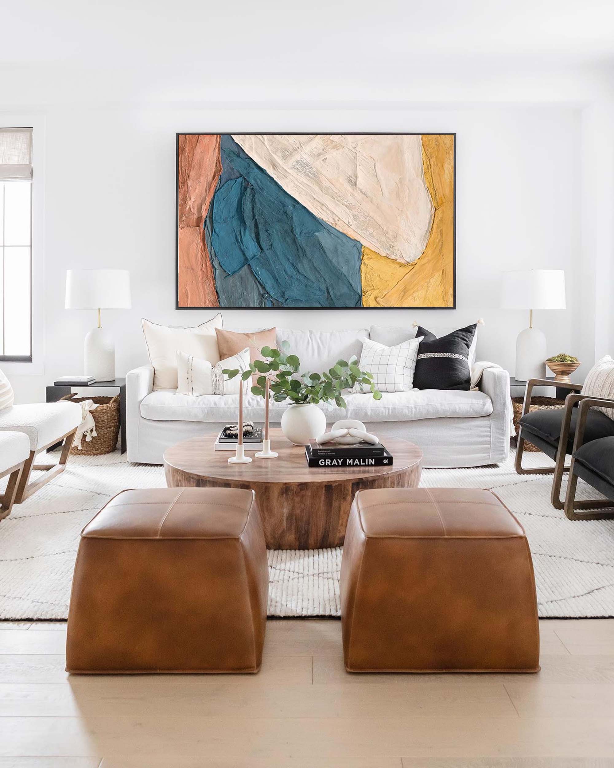 Abstract Canvas Art #AB100