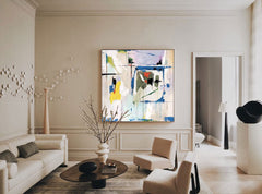 Abstract Canvas Art #AB073