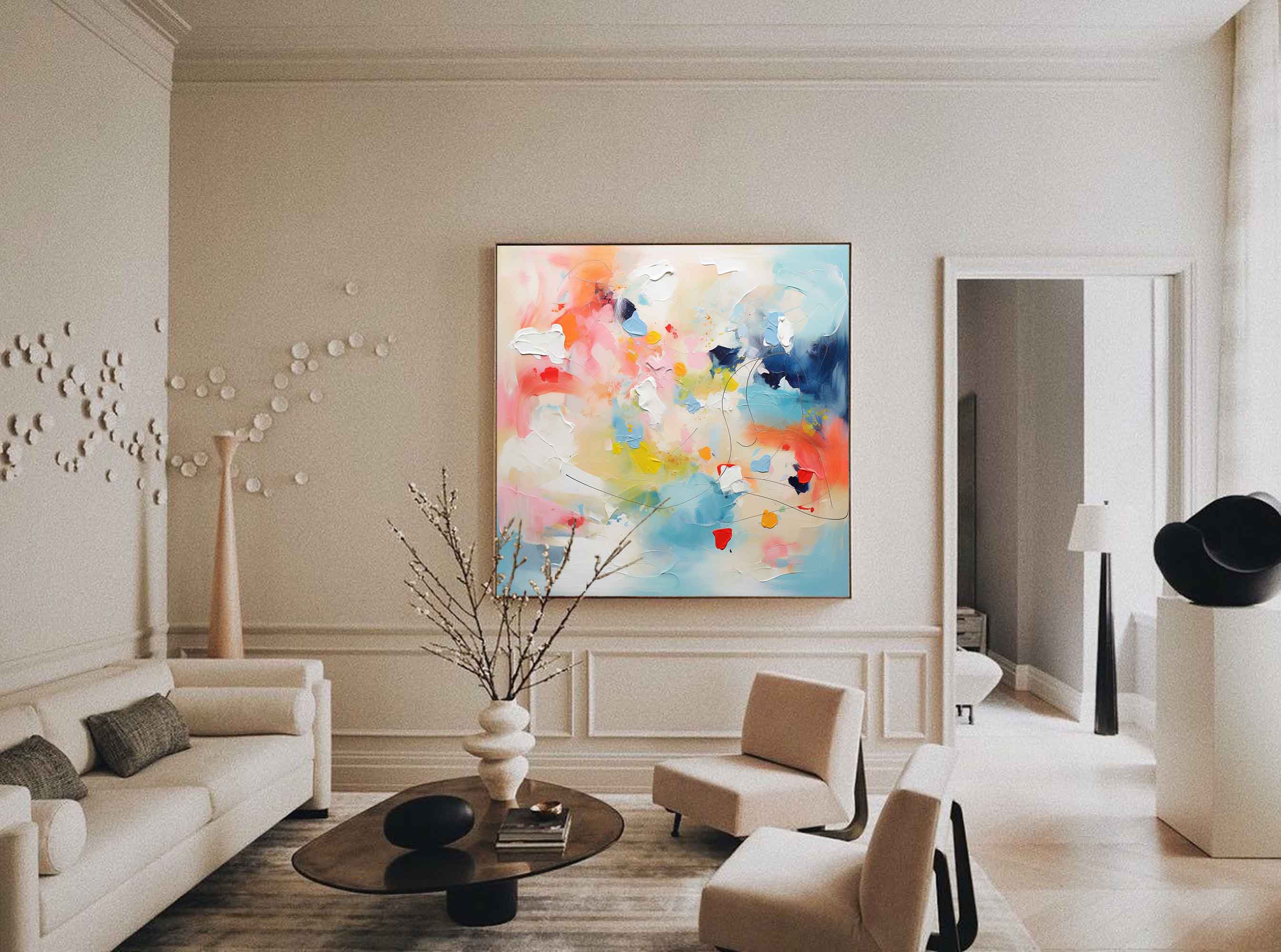 Abstract Canvas Art #AB192