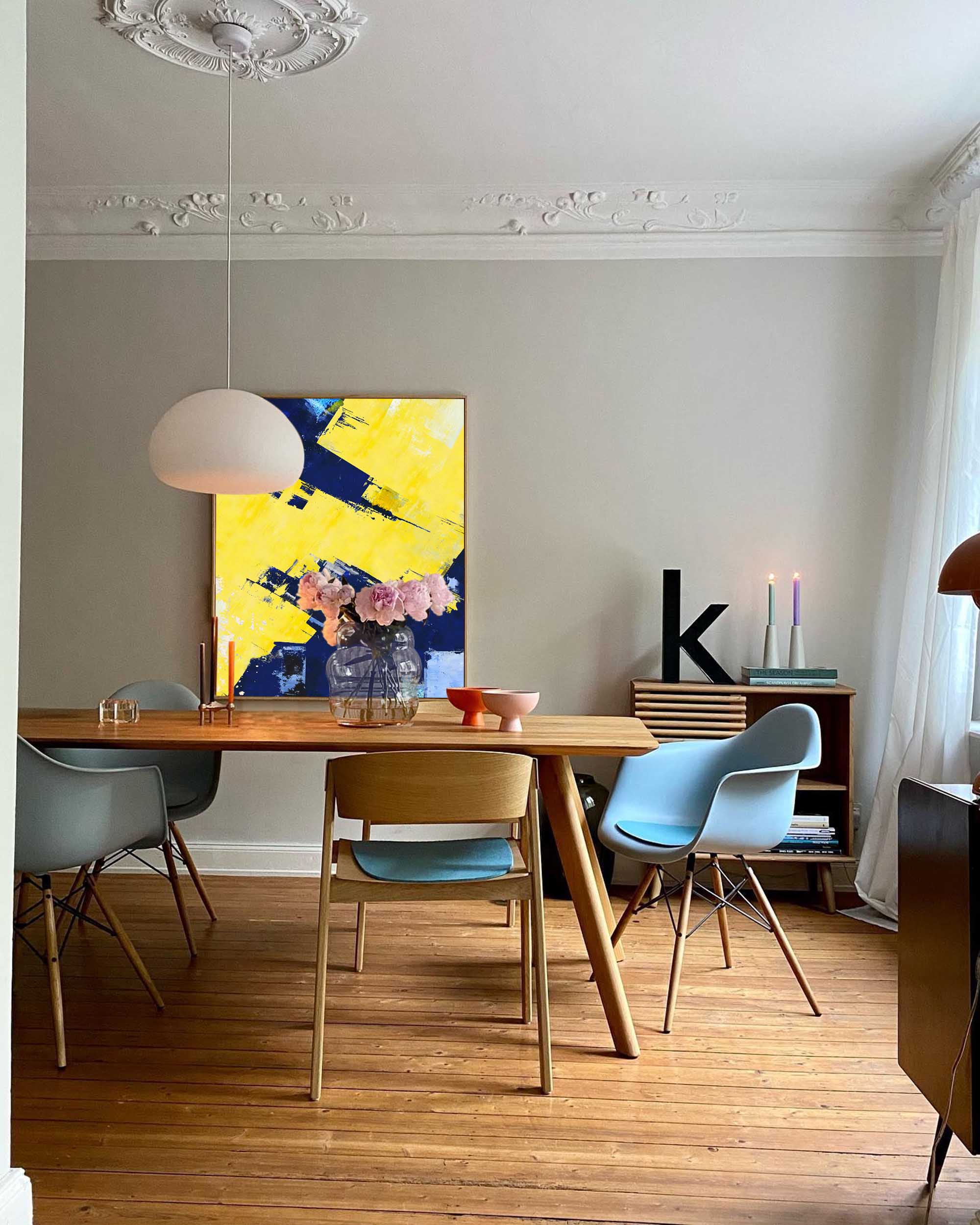 Abstract Canvas Art #AB115