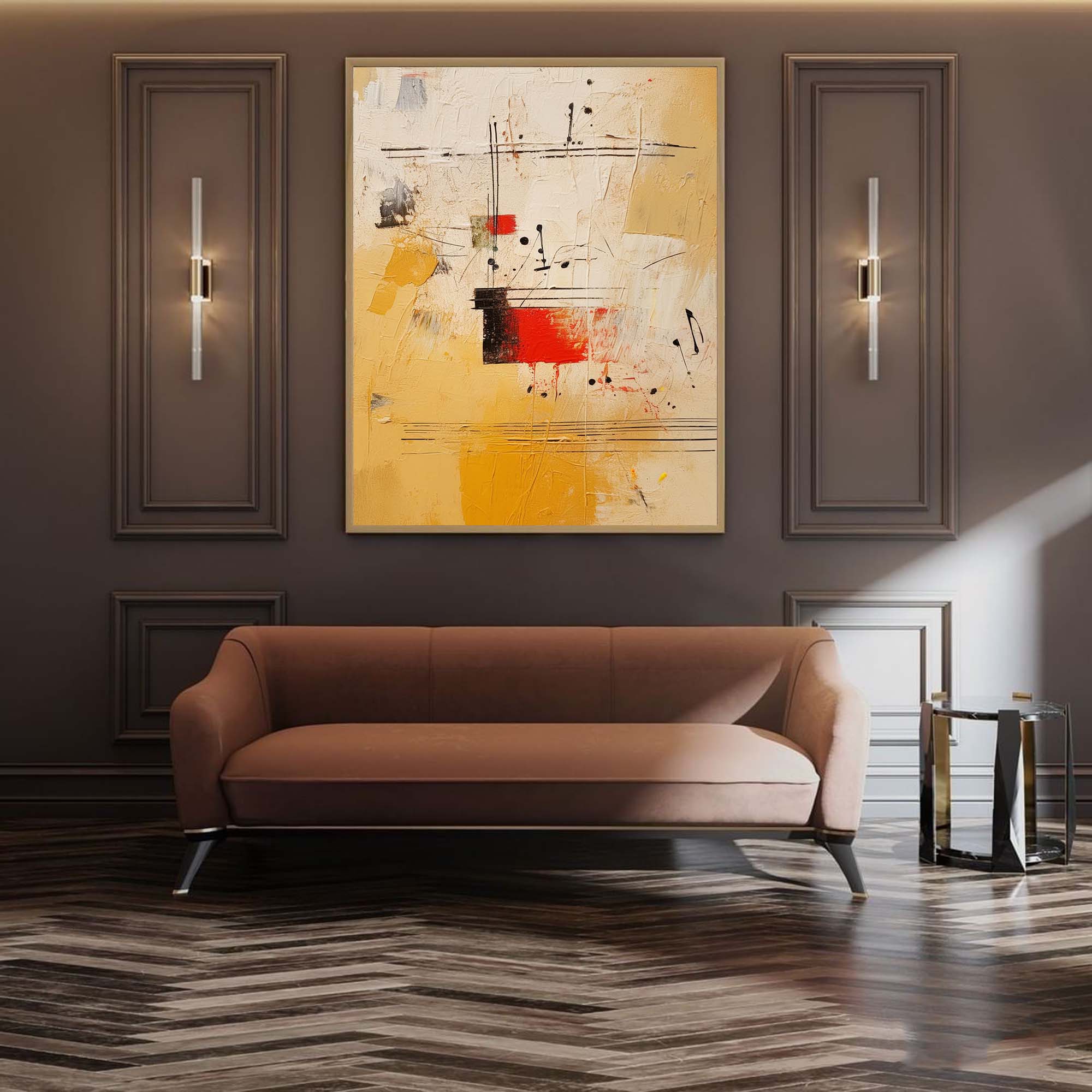 Abstract Canvas Art #AB153
