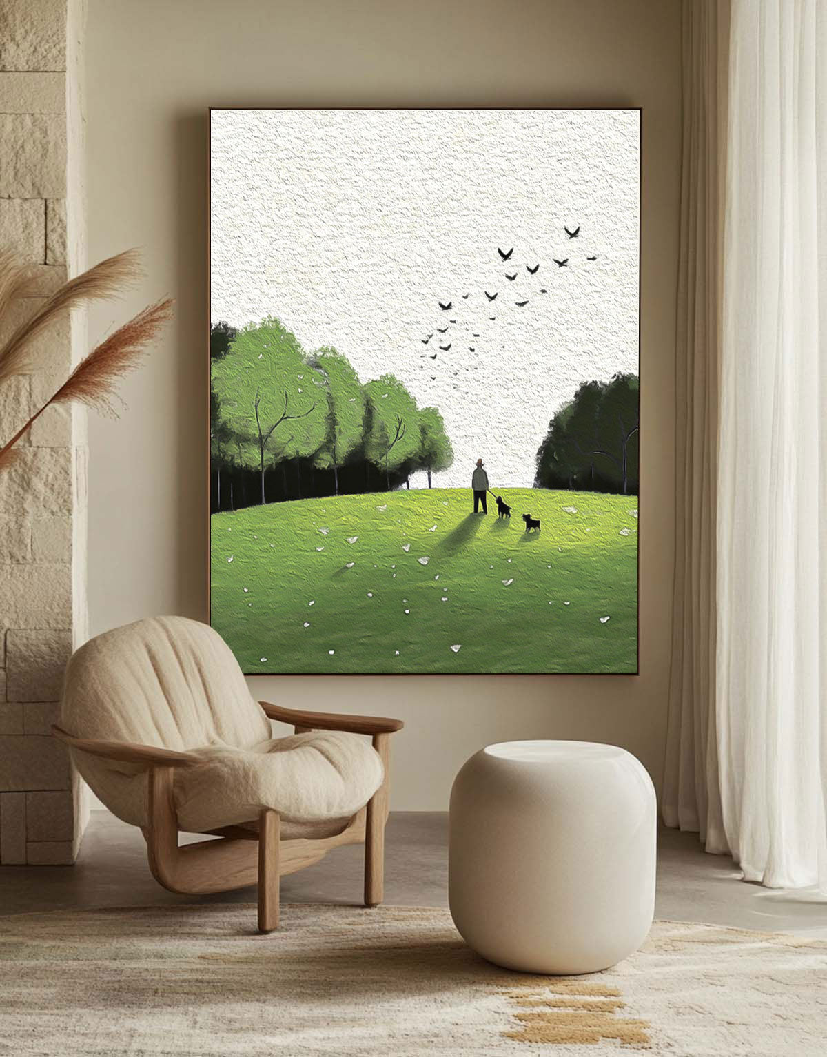 Landscape Canvas Art #LA058