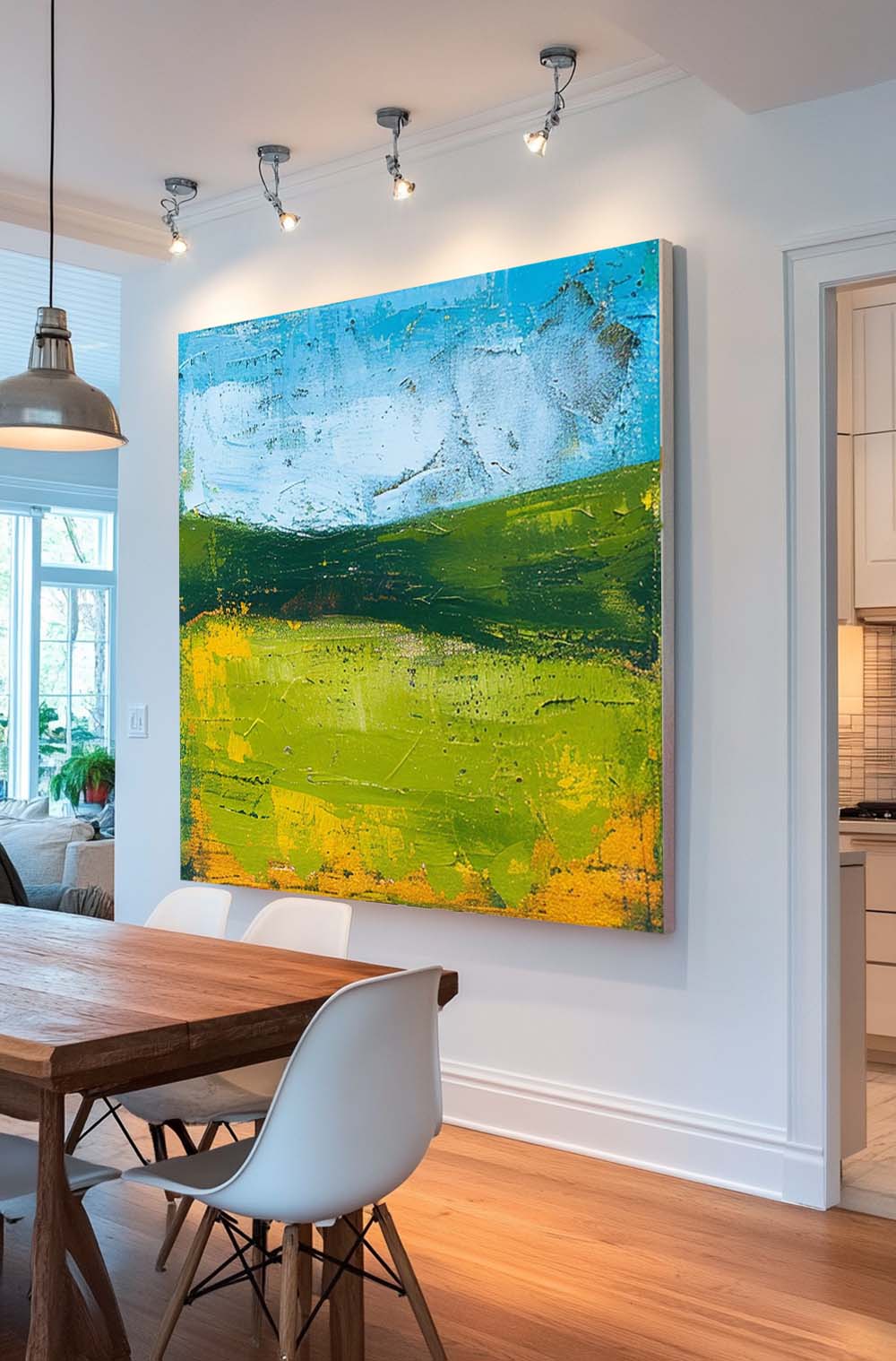 Abstract Canvas Art #AB639