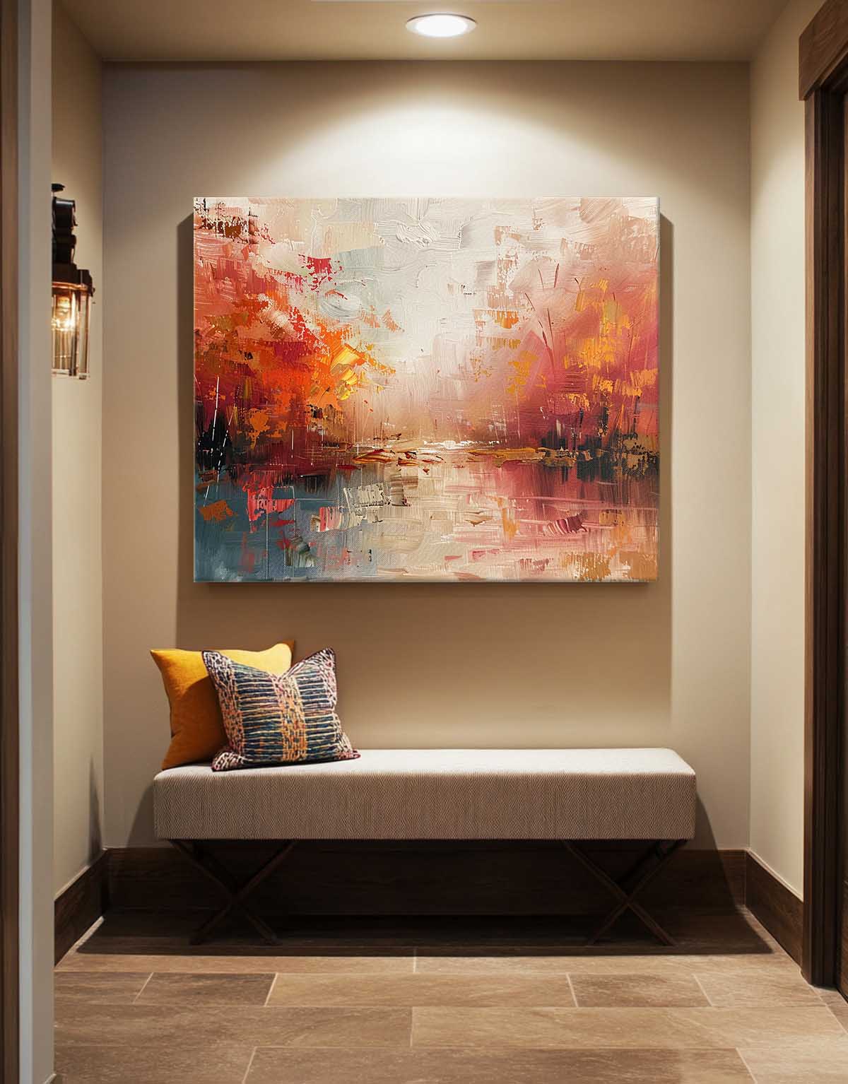 Abstract Canvas Art #AB631