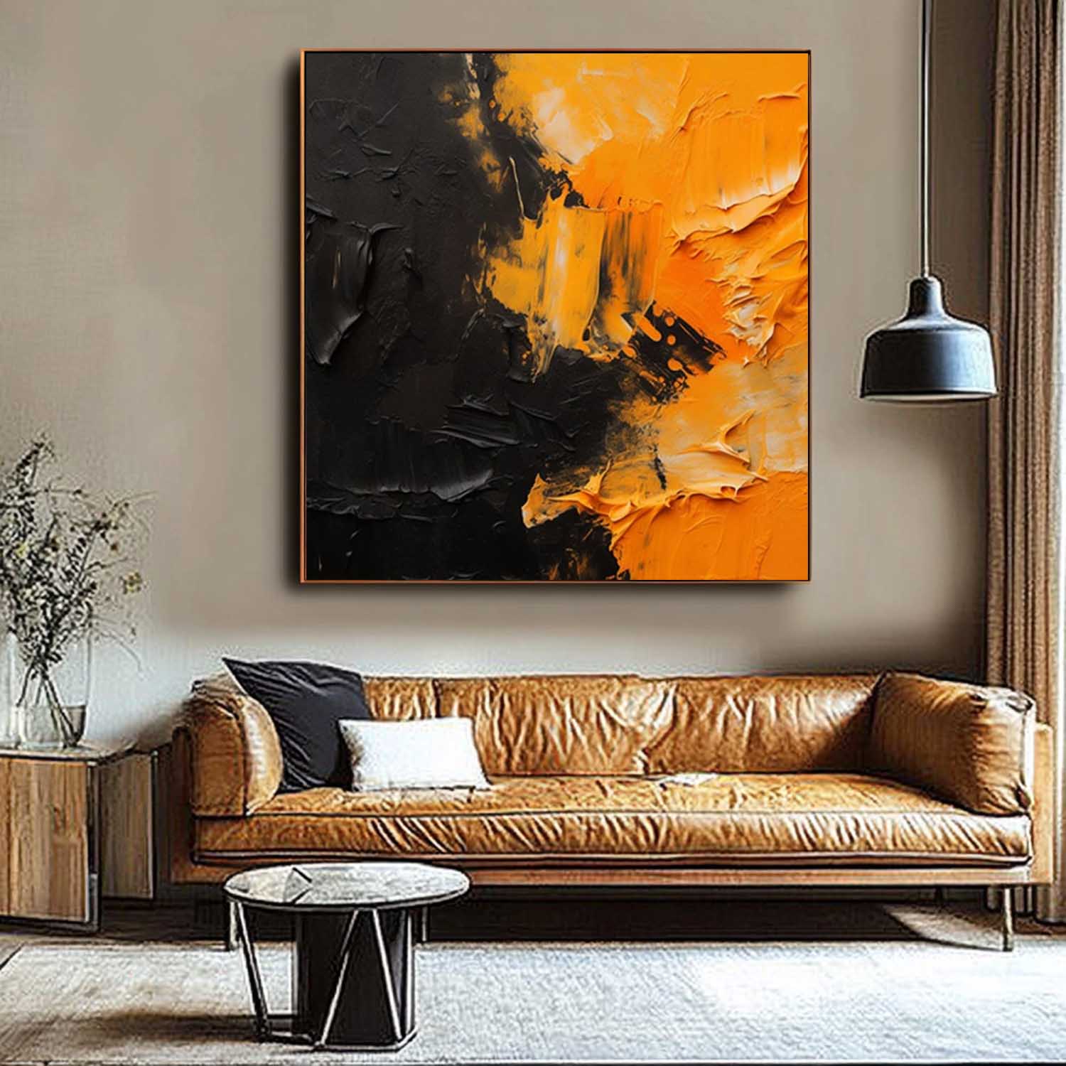 Abstract Canvas Art #AB609